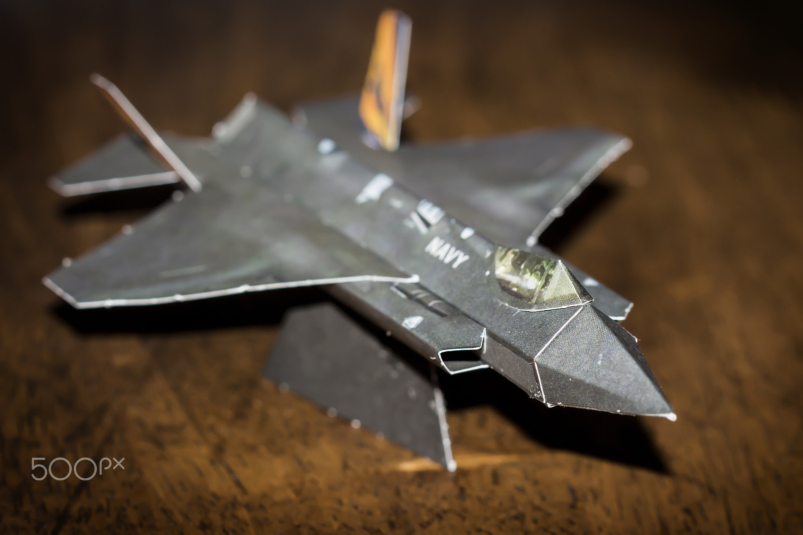 Canon EF 100mm F2.8 Macro USM sample photo. Lockheed martin f-35 paper model photography