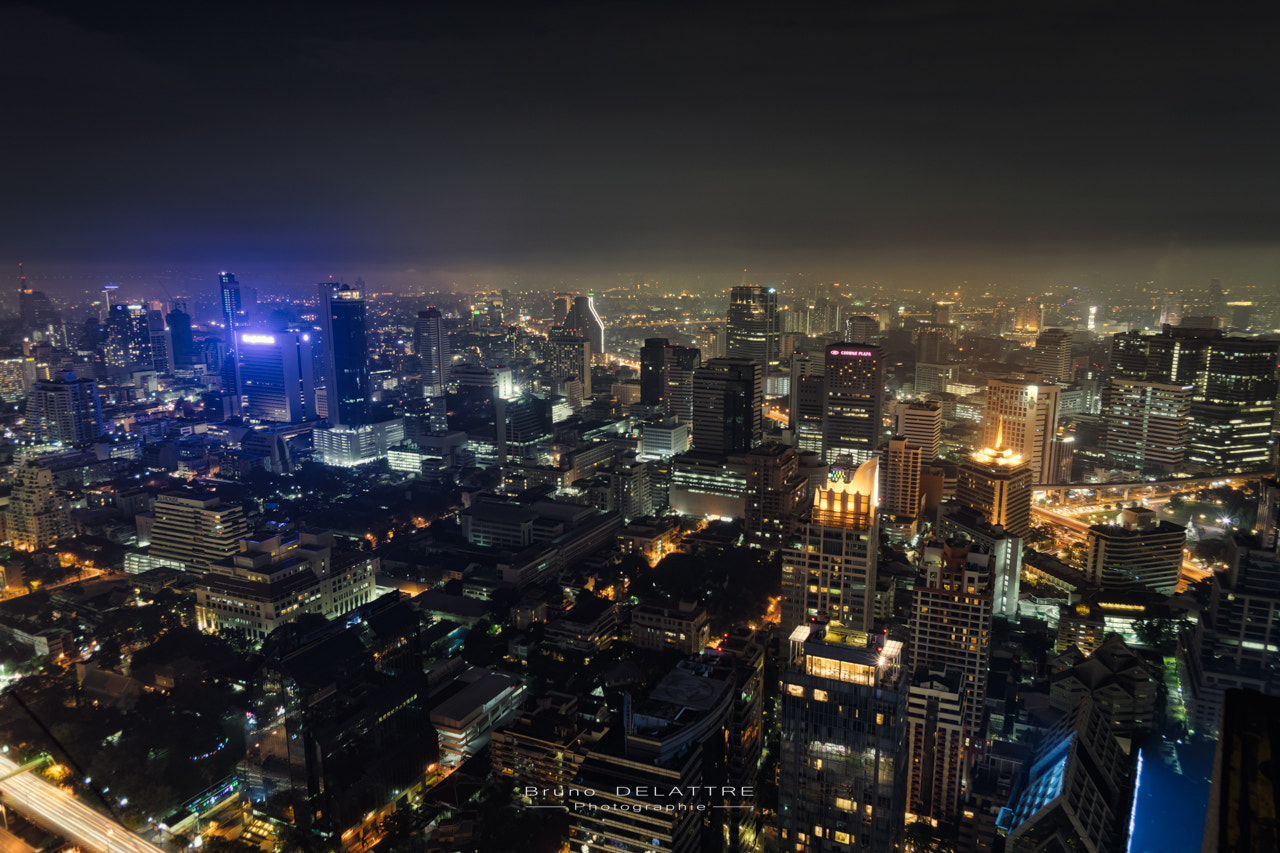 Pentax K-3 + Pentax smc DA 15mm F4 ED AL Limited sample photo. Bangkok skybar photography