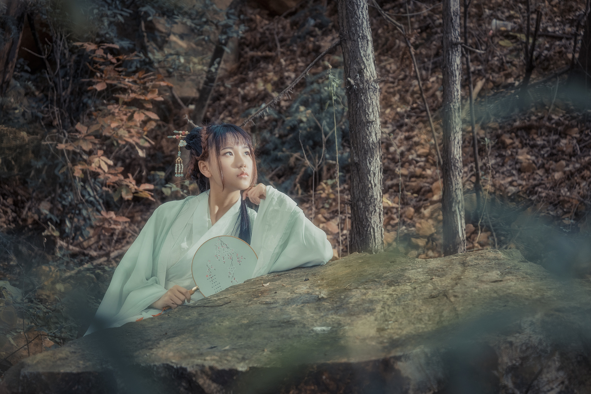 Nikon D810 + Nikon AF-S Nikkor 24-85mm F3.5-4.5G ED VR sample photo. Hanfu photography