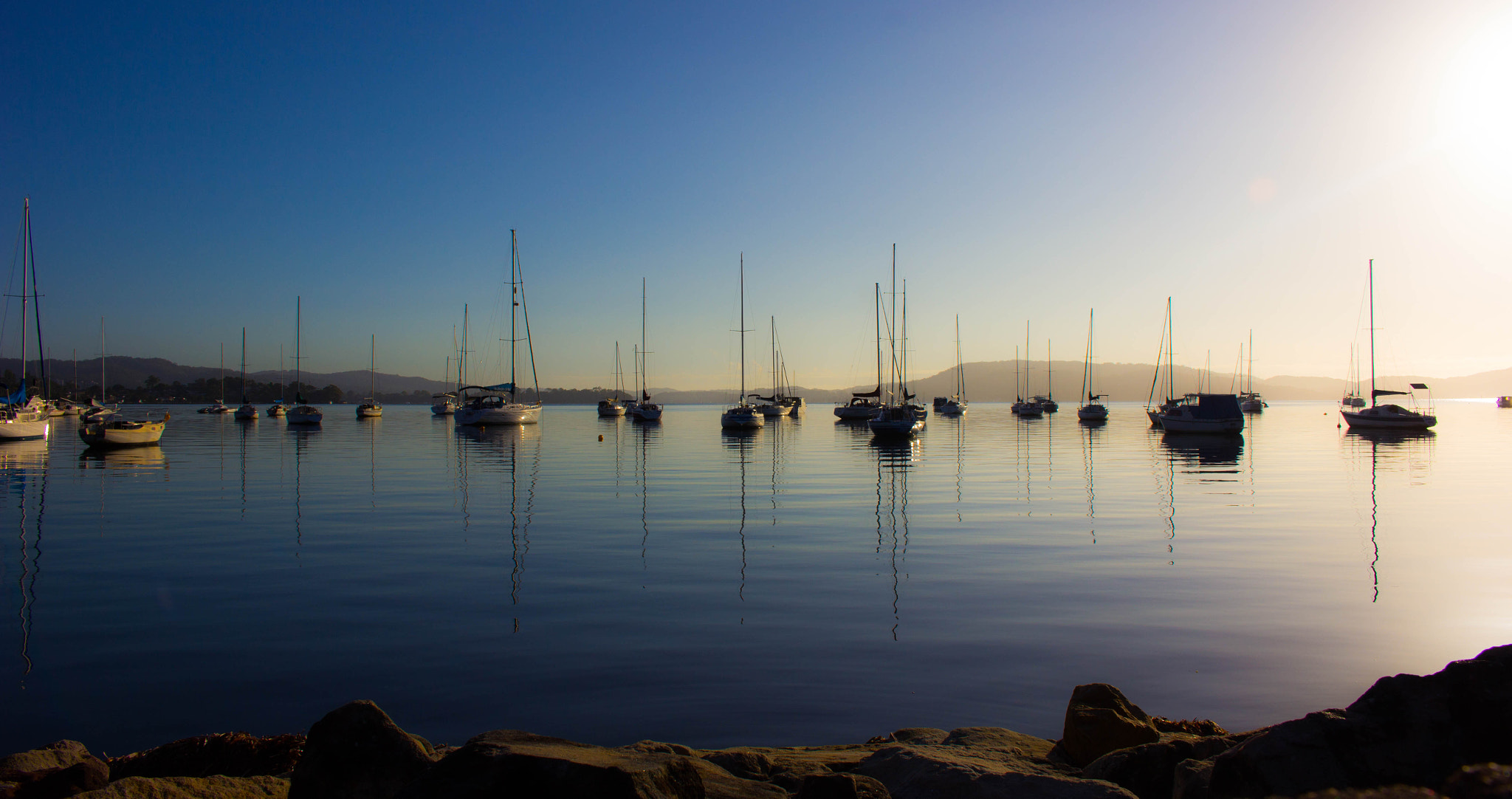 Canon EOS 60D + Canon EF-S 18-55mm F3.5-5.6 IS STM sample photo. Morning boats photography