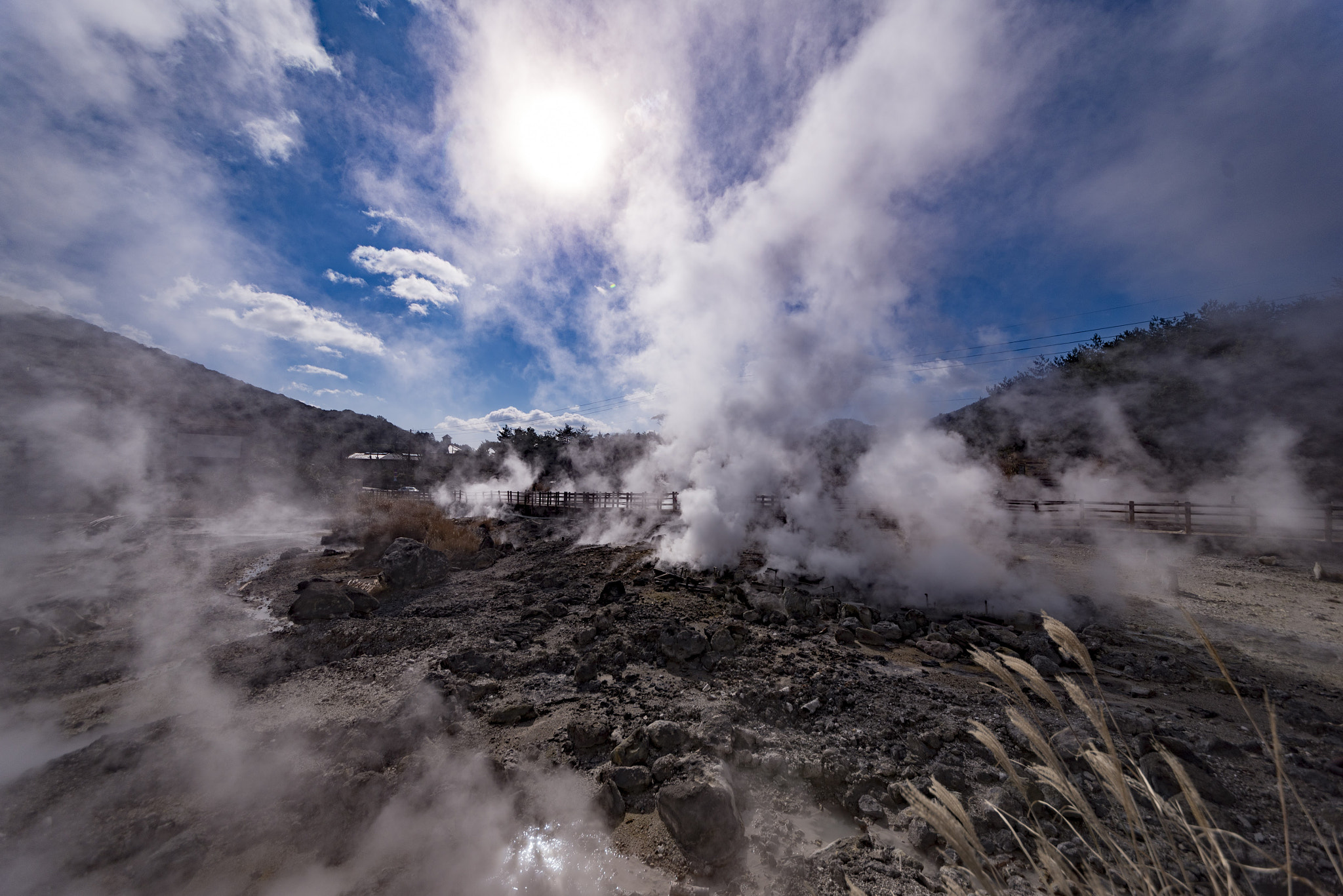 Sigma 12-24mm F4.5-5.6 II DG HSM sample photo. 『地熱』 photography