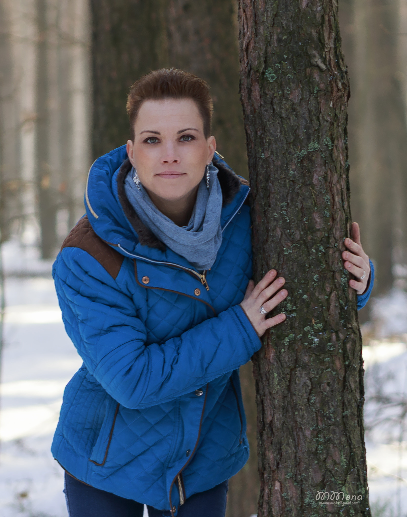 Canon EF 75-300mm f/4-5.6 USM sample photo. In the forest photography
