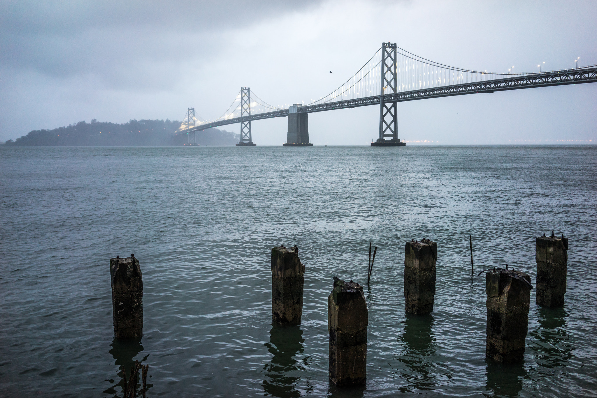 Sony a7R + Sony Sonnar T* FE 35mm F2.8 ZA sample photo. Oakland bay bridge photography