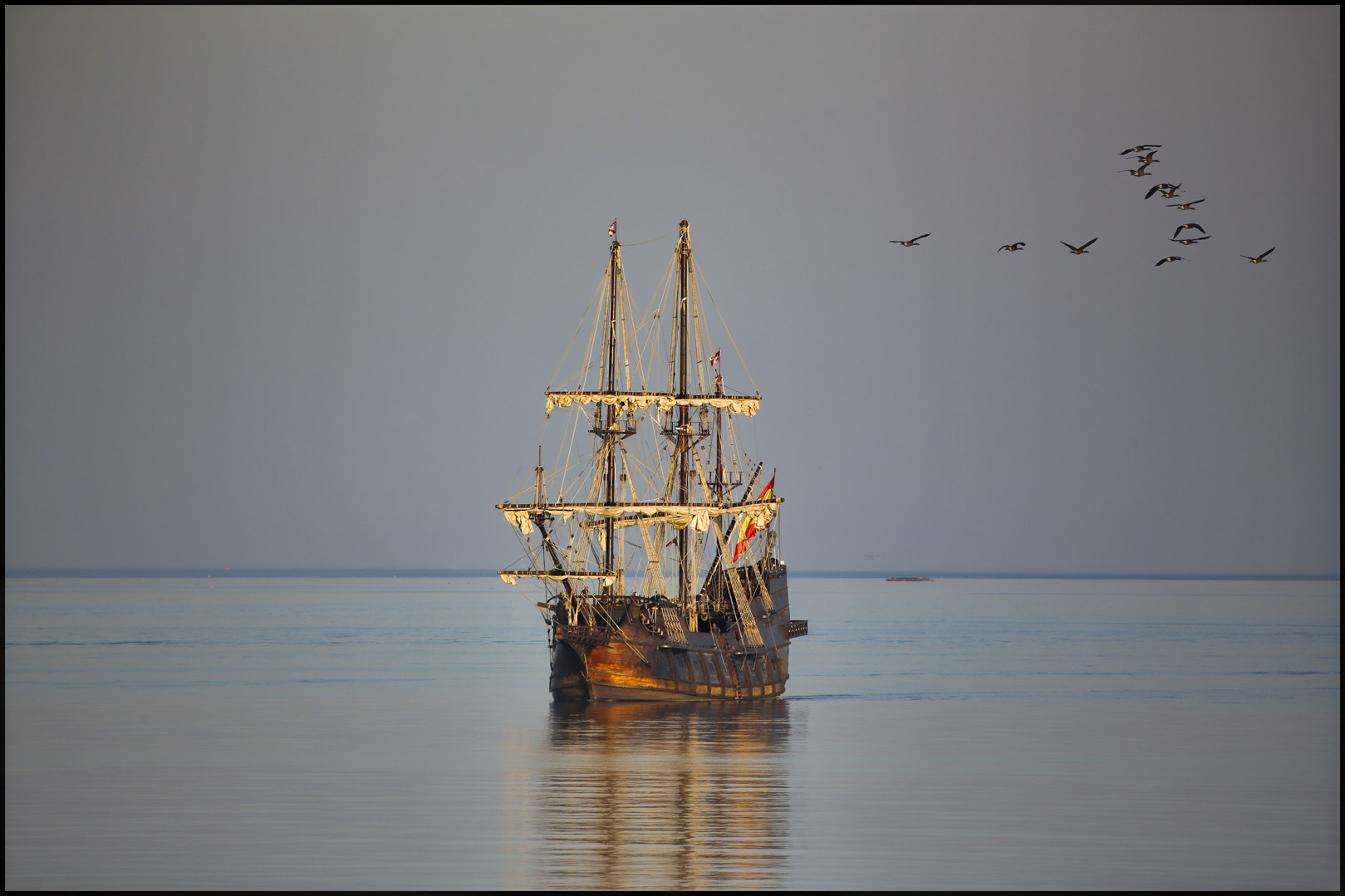 Canon EF 100-400mm F4.5-5.6L IS USM sample photo. Sail on down the line photography