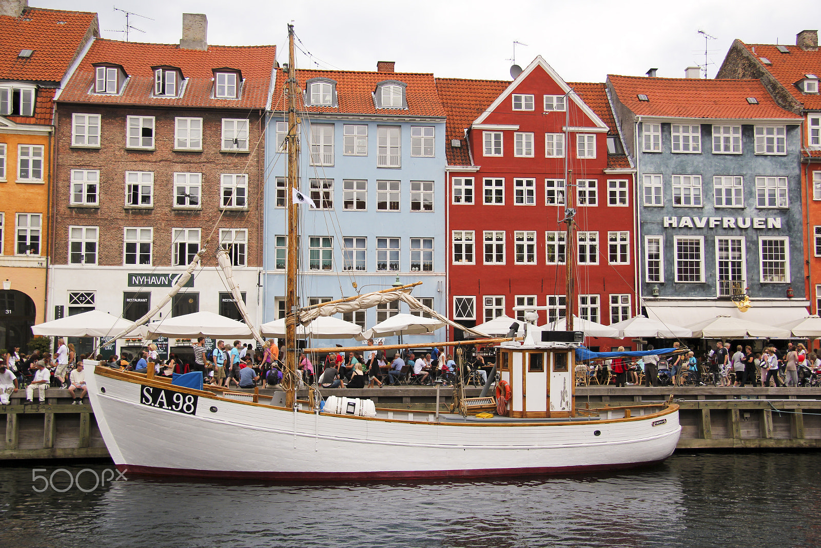 Canon EF-S 17-85mm F4-5.6 IS USM sample photo. Nyhavn in copenhagen denmark photography