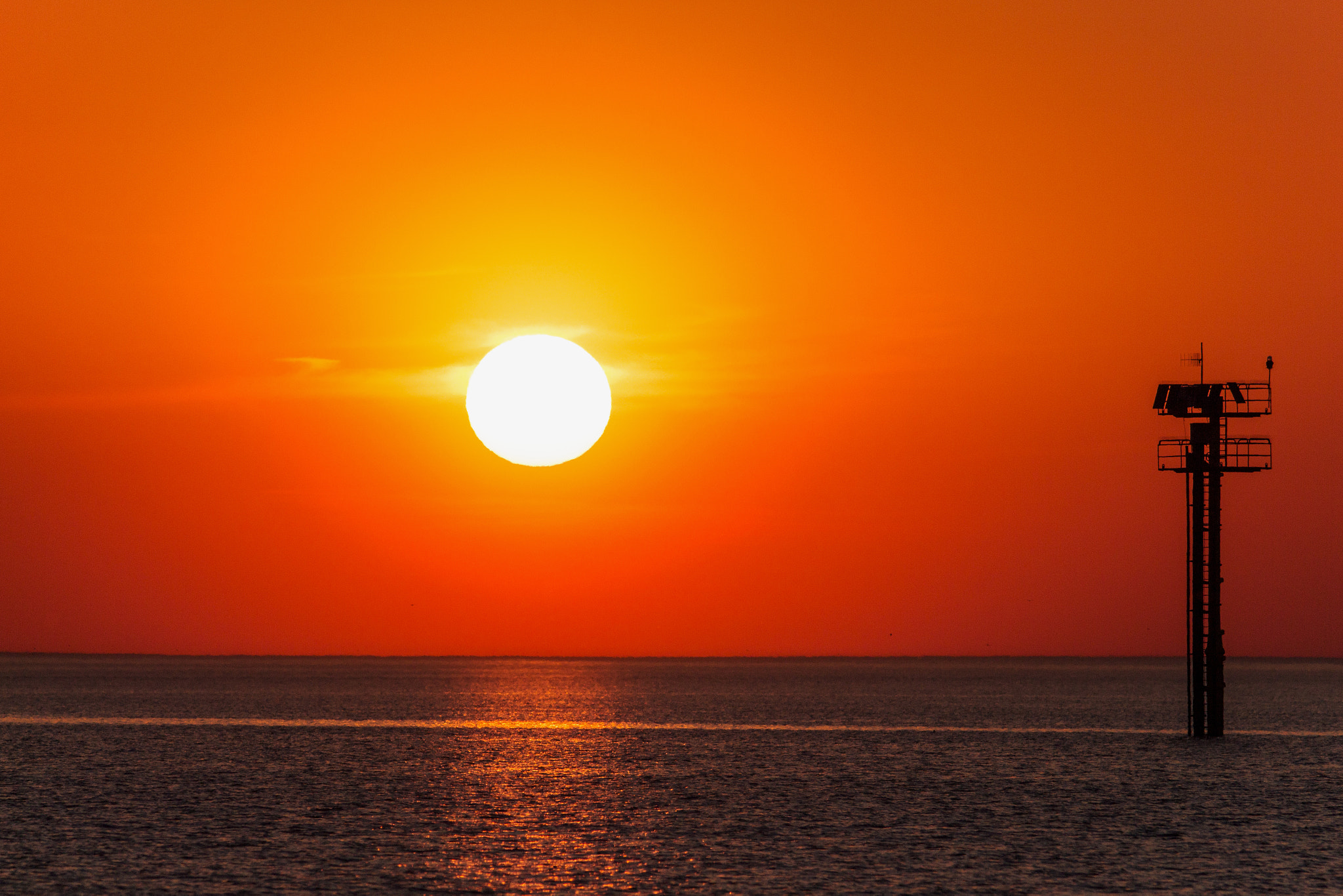 Sigma 150-500mm F5-6.3 DG OS HSM sample photo. Sunset photography