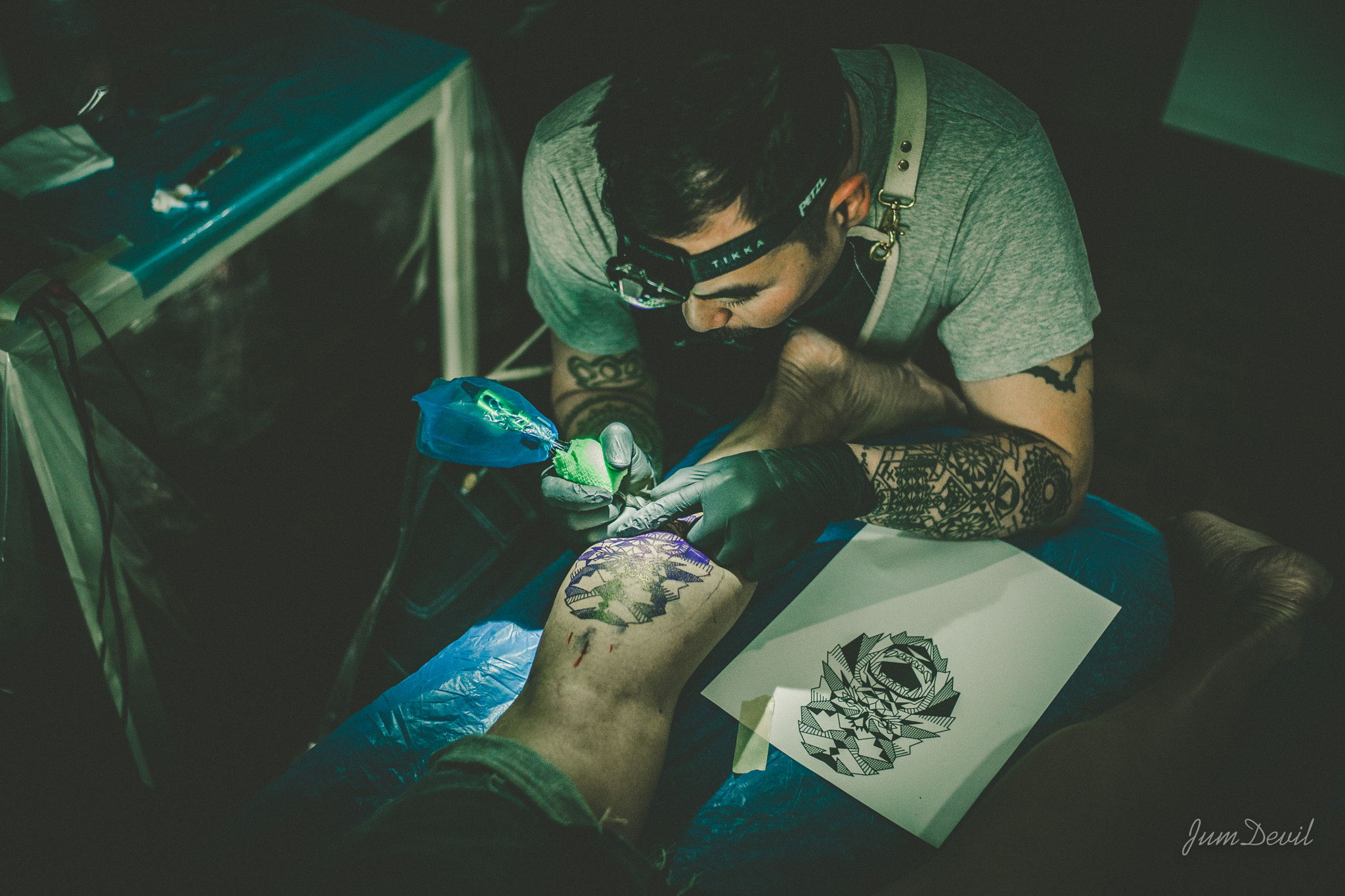 Sony a7 II + Canon EF 40mm F2.8 STM sample photo. Tattoo photography