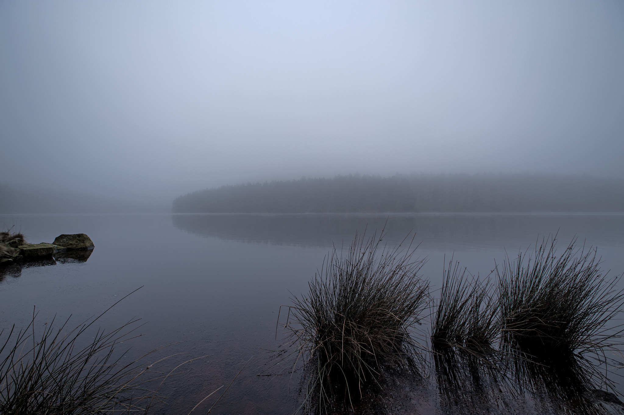Sigma 14mm f/2.8 EX Aspherical HSM sample photo. Howden in the fog photography