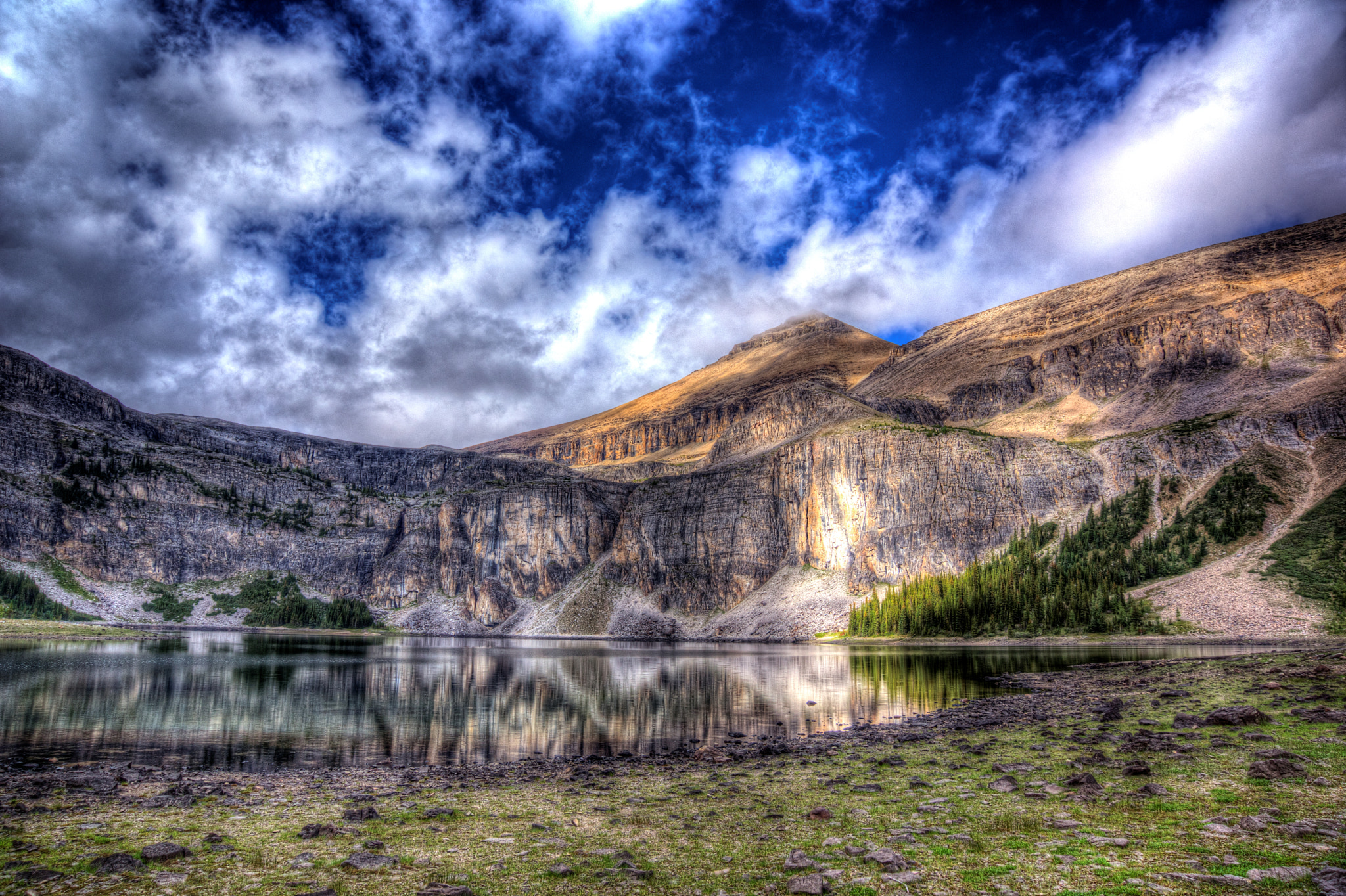 Sony SLT-A77 sample photo. Rockbound lake photography