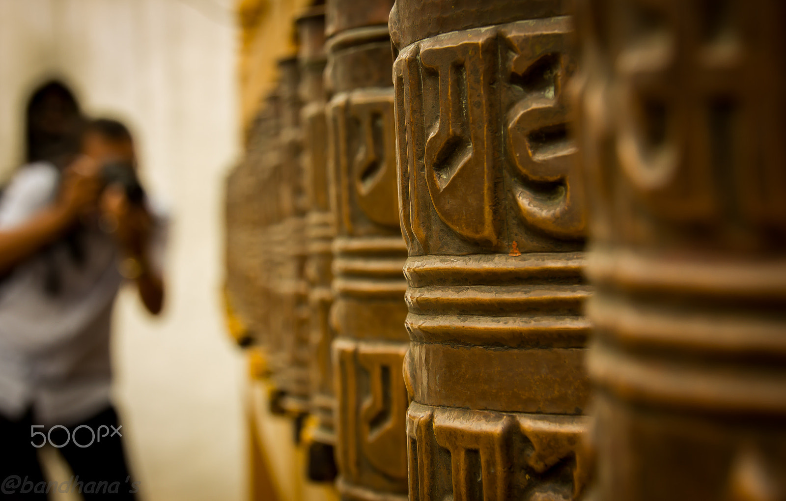 Canon EOS 550D (EOS Rebel T2i / EOS Kiss X4) sample photo. My mentor , by the prayer wheels..... photography