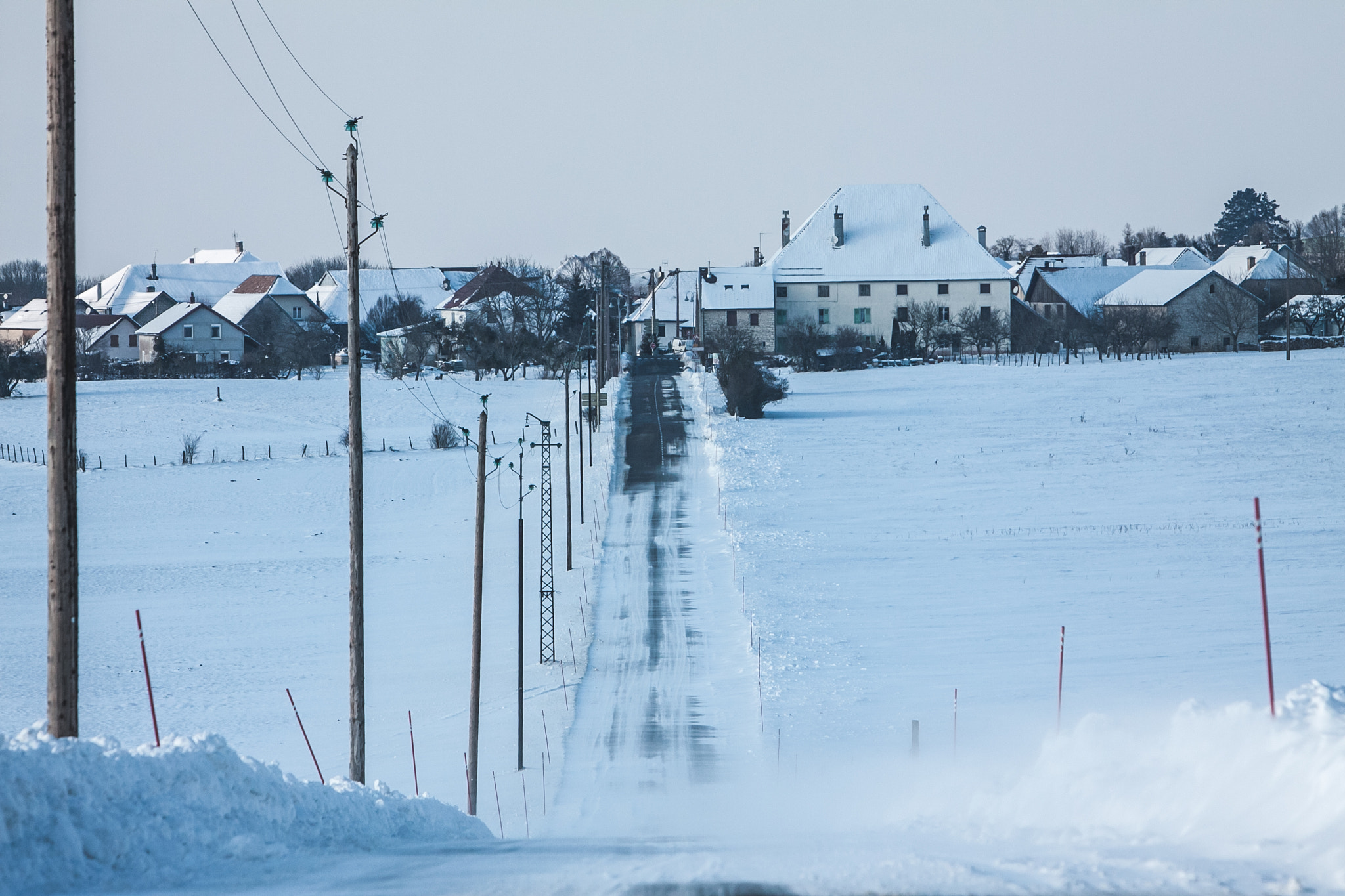 Canon EF 70-200mm F2.8L IS USM sample photo. Ambiance hivernale photography