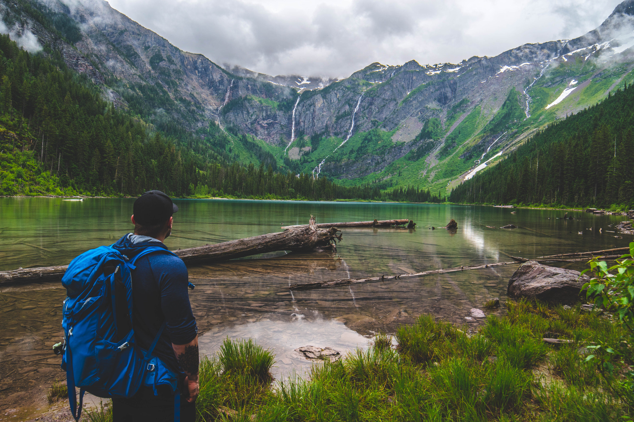 Samyang 14mm F2.8 ED AS IF UMC sample photo. Avalanche lake, glacier national park. featuring me! photography