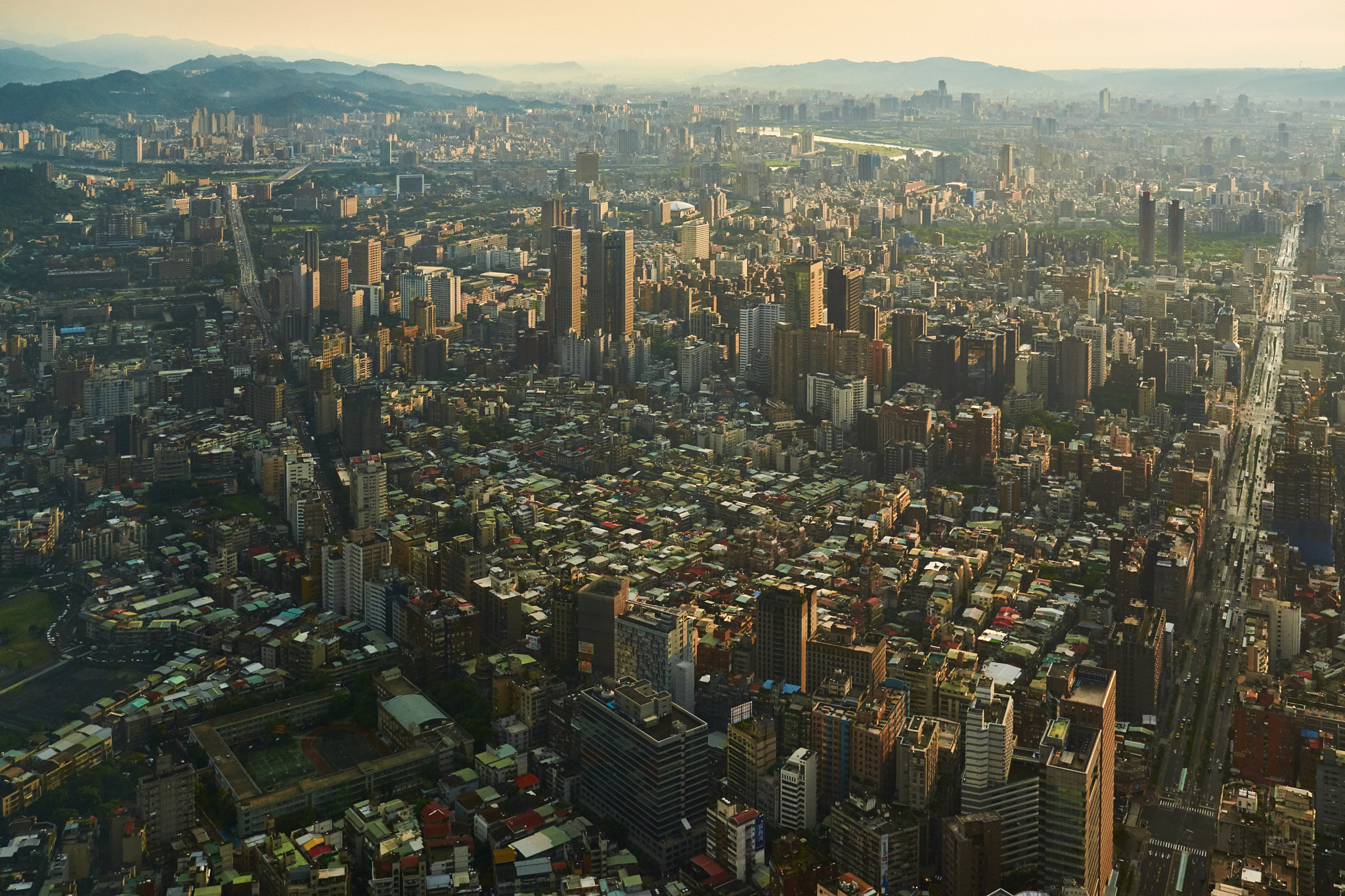 Fujifilm X-Pro2 + Fujifilm XF 16-55mm F2.8 R LM WR sample photo. Taipei city from taipei 101 photography