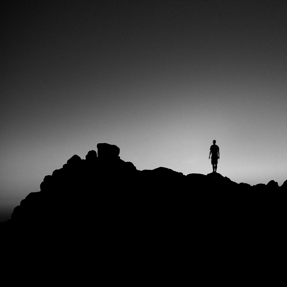 Canon EOS-1Ds Mark III sample photo. Lone man no. 7 (favorite 28 of 31) photography
