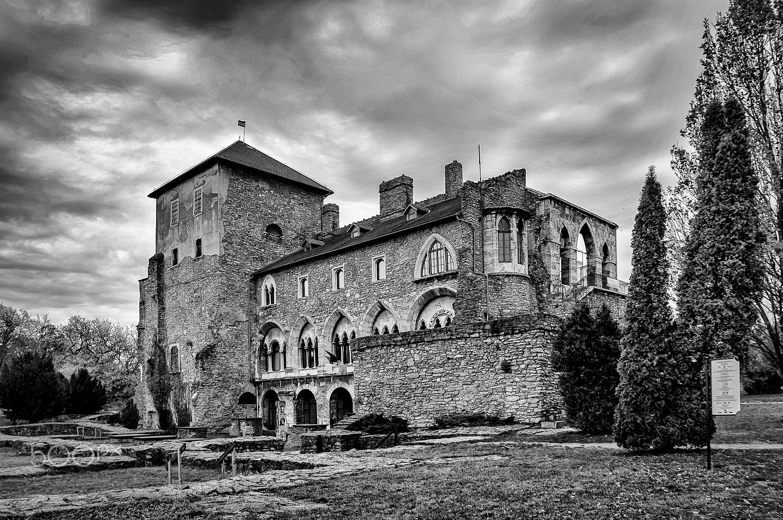 Nikon D300S sample photo. Tata castle, hungary photography