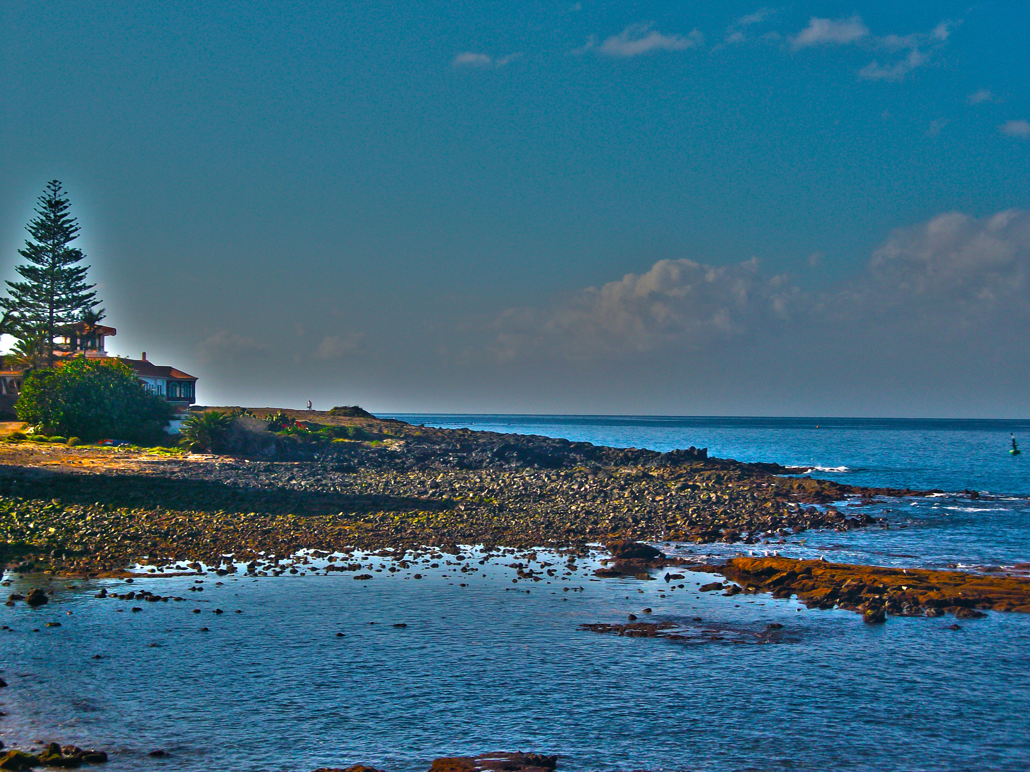 Pentax Optio E85 sample photo. Los cristianos  photography