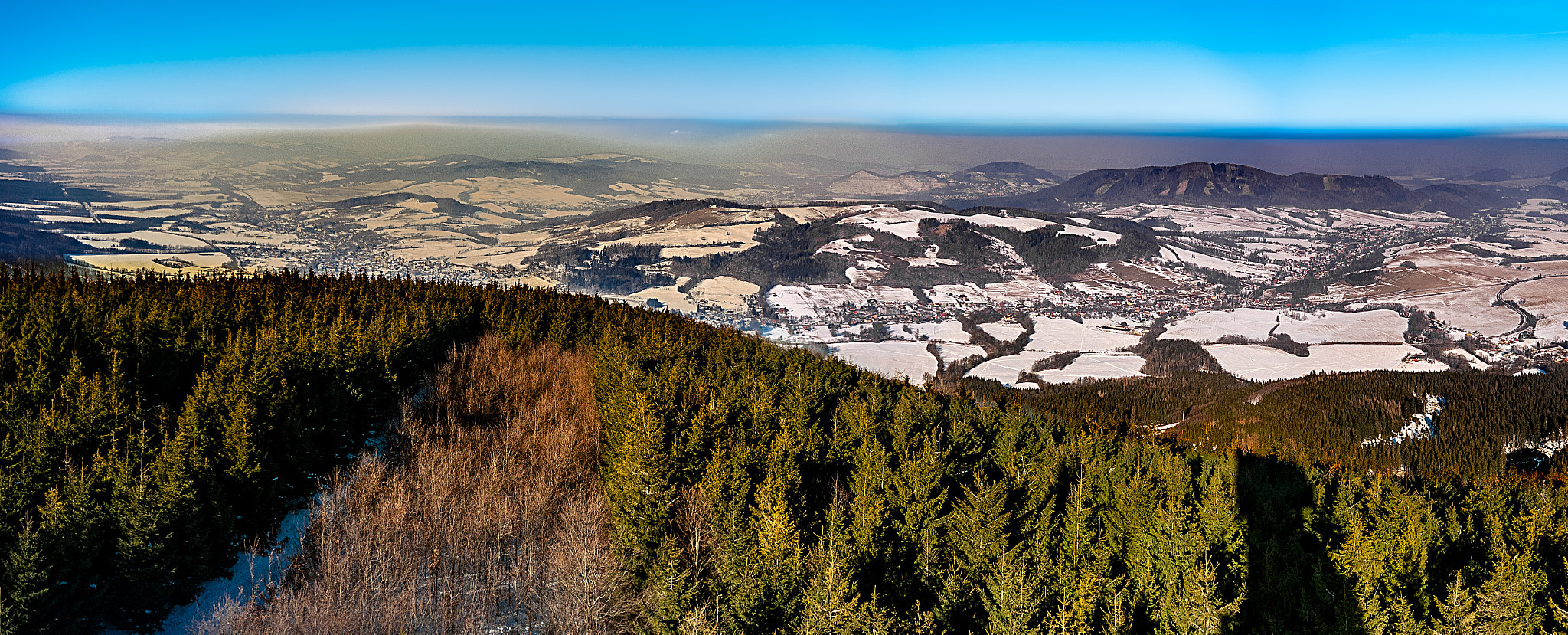 Nikon D60 sample photo. Velký javorník (panorama) photography