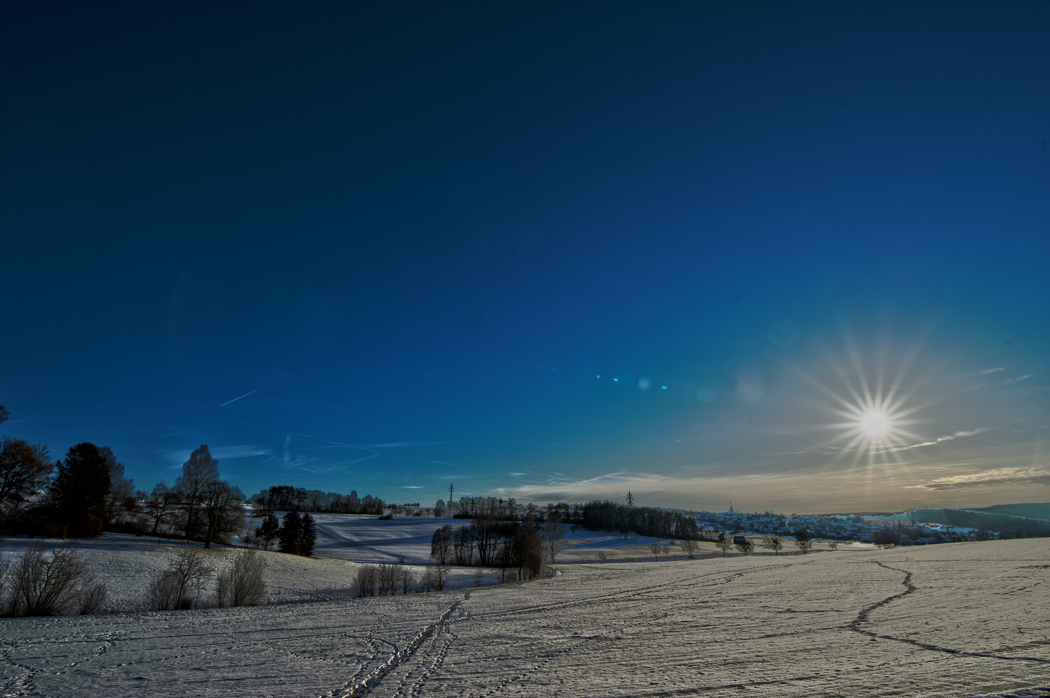 Nikon D3S + Tamron SP 15-30mm F2.8 Di VC USD sample photo. View over holzbronn photography