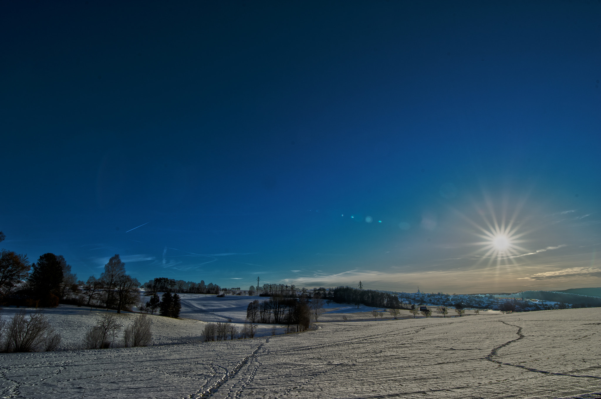 Nikon D3S sample photo. View over holzbronn photography
