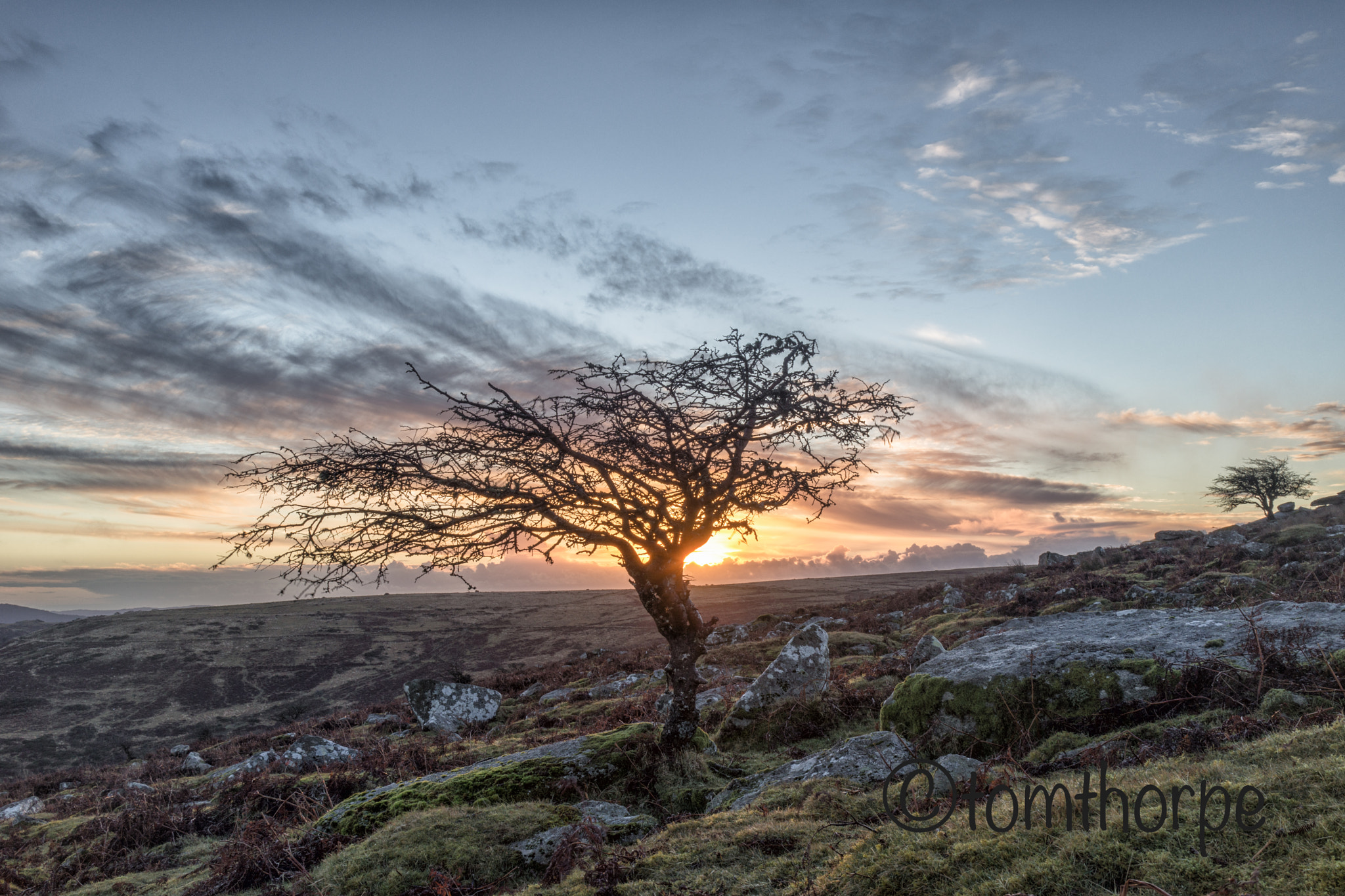 Sony Cyber-shot DSC-RX1R + 35mm F2.0 sample photo. Sunrise from coombestone tor photography