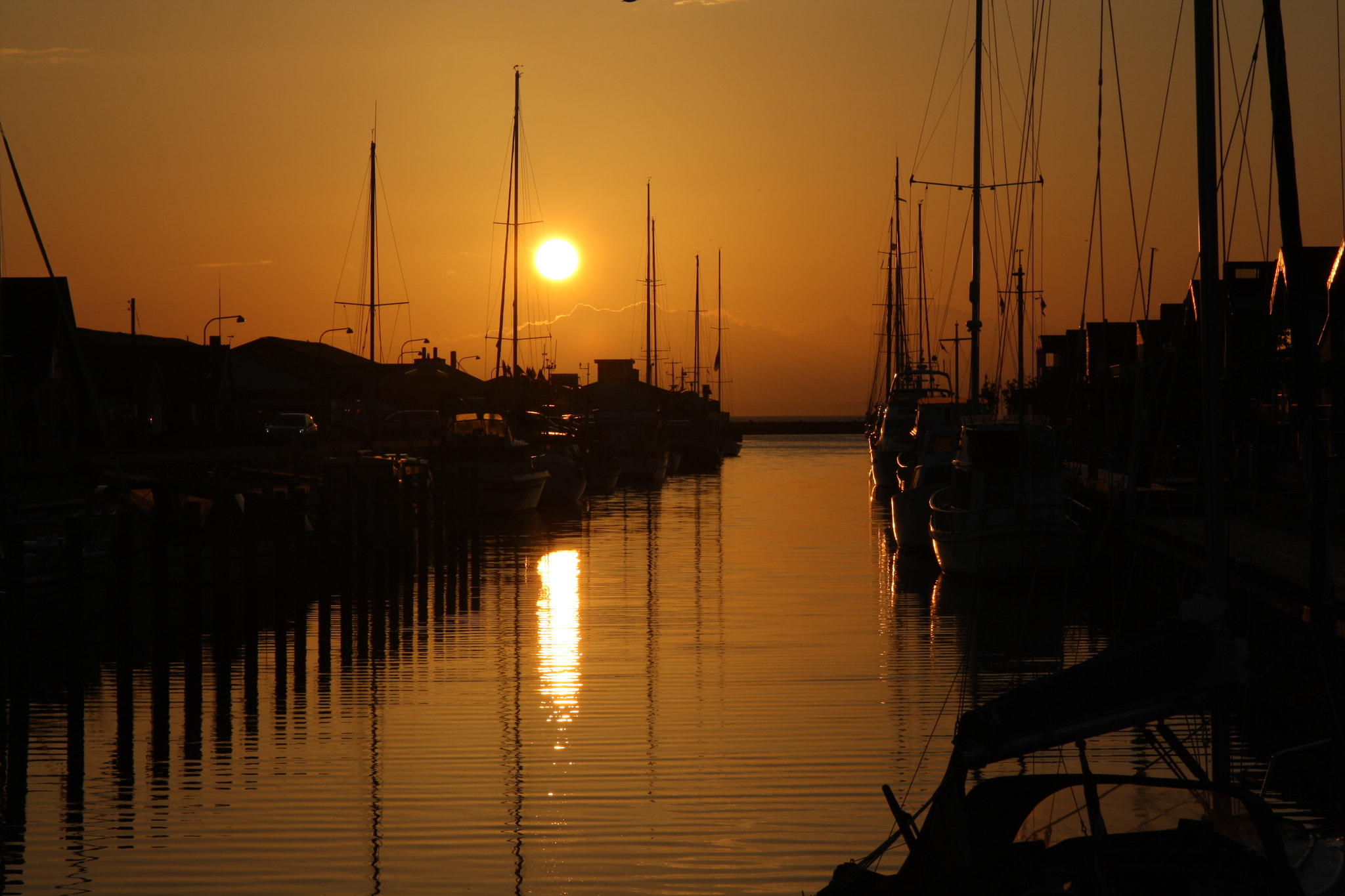 Sigma 17-70mm F2.8-4 DC Macro OS HSM sample photo. Sundown in bogense photography