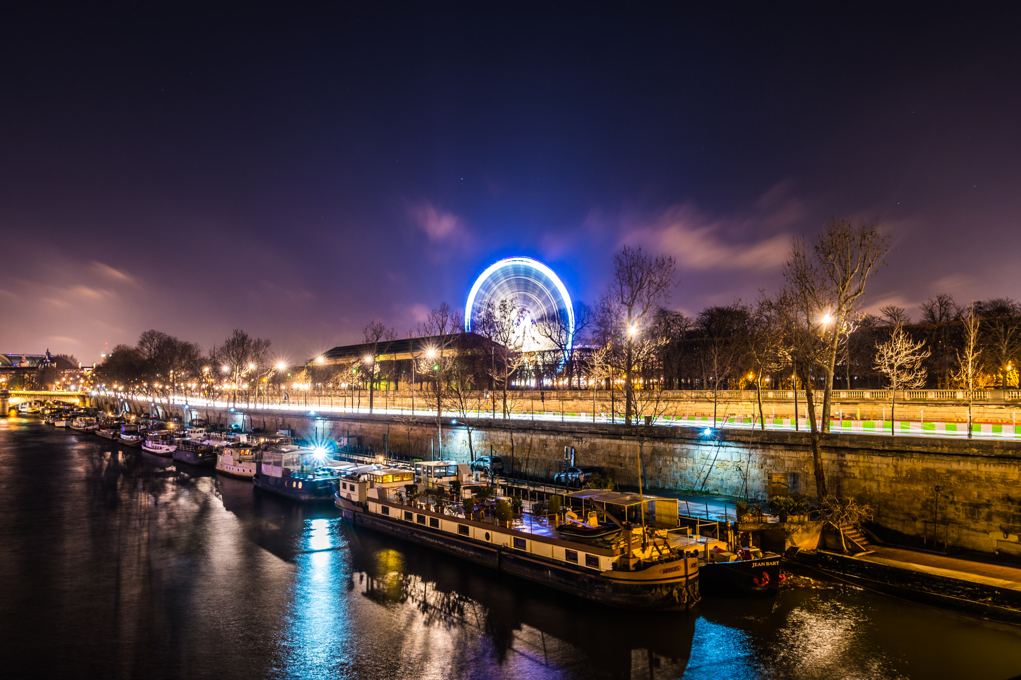 Nikon D5500 sample photo. Midnight in paris photography