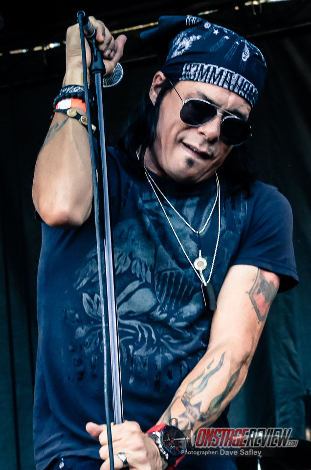 Sigma 50-150mm F2.8 EX APO DC HSM sample photo. Bang tango - hair nation festival 2016 photography