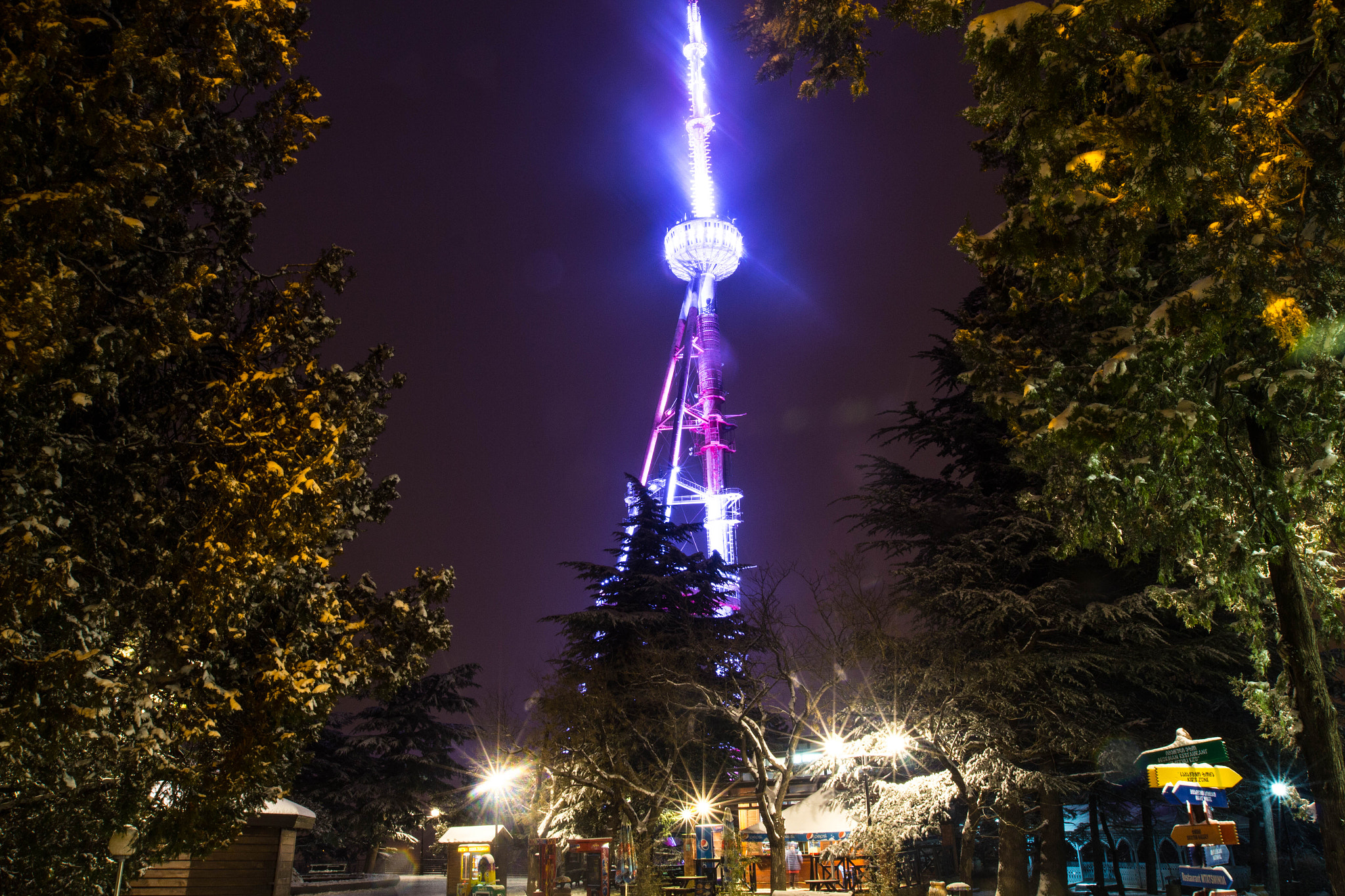 Canon EF 16-35mm F2.8L II USM sample photo. Georgia, tbilisi, mtatsminda park photography