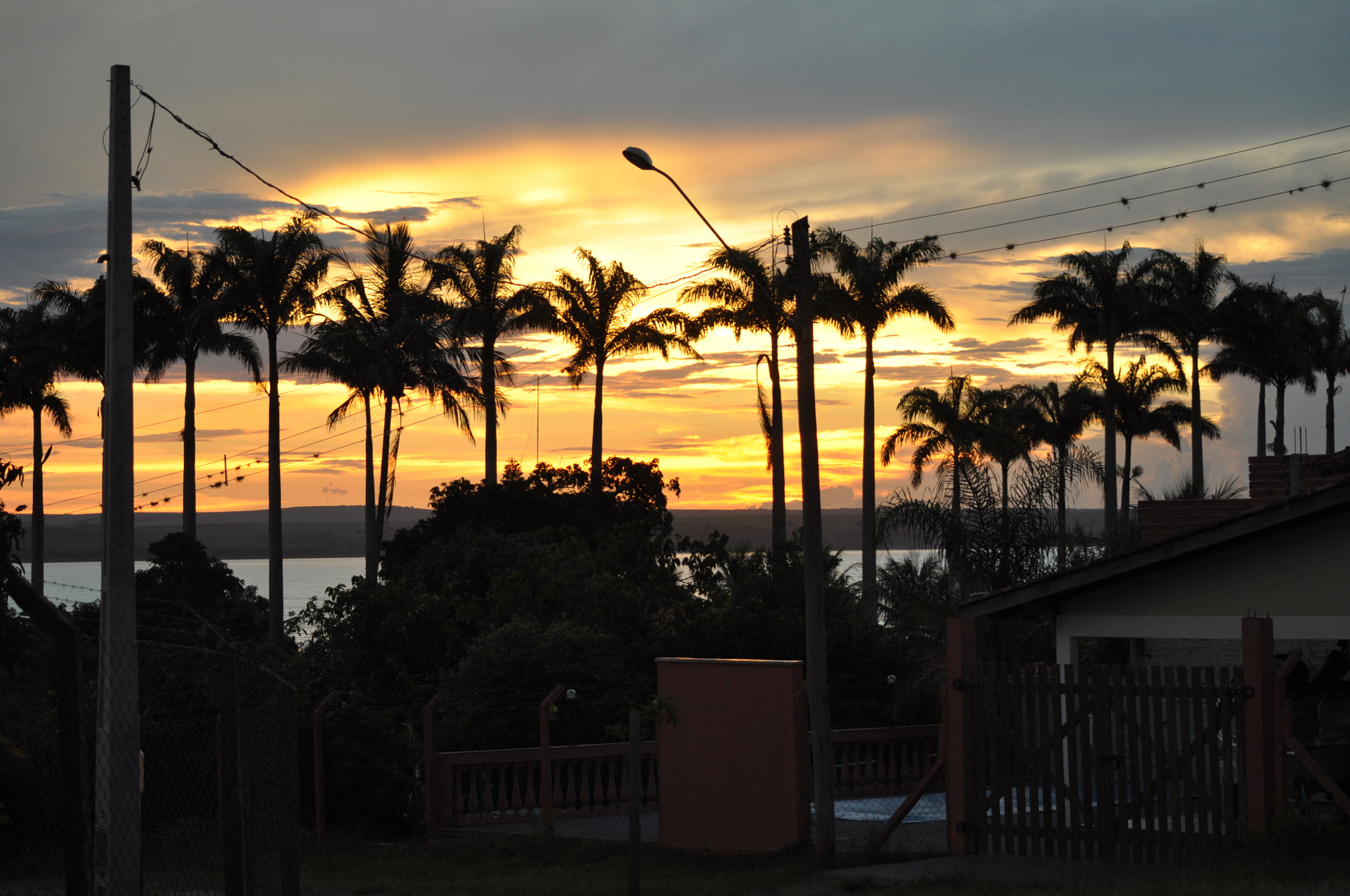 Nikon D5000 sample photo. Sunset vale verde - mineiros do tietê - sp photography