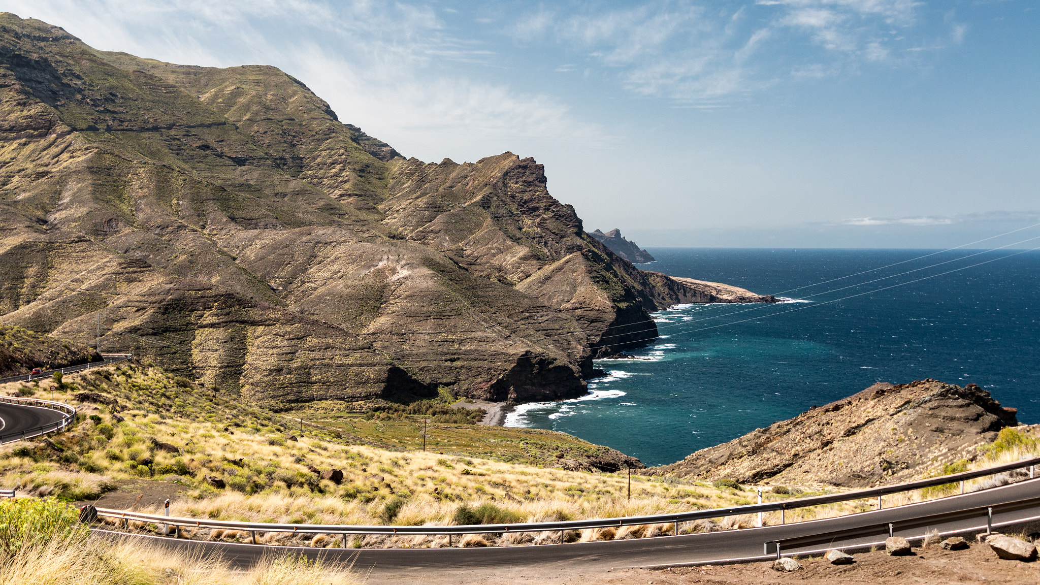 Tokina AT-X 12-28mm F4 Pro DX sample photo. Playa del risco on gran canaria photography