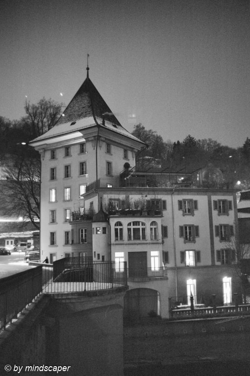 Summicron-M 35mm f/2 (IV) sample photo. Felsenburg by night photography