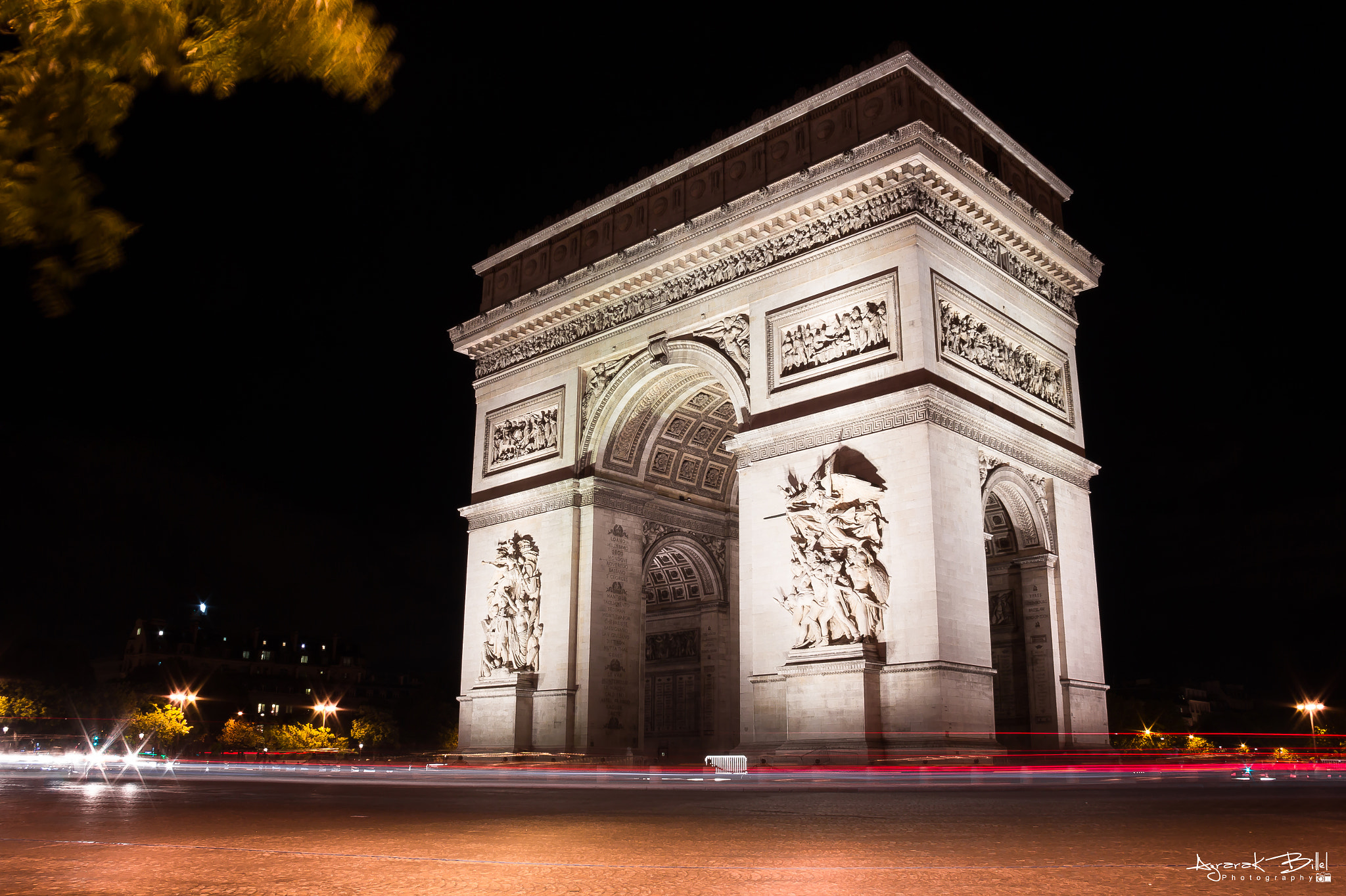 Canon EF-S 18-55mm F3.5-5.6 II sample photo. L'arc de triomphe photography