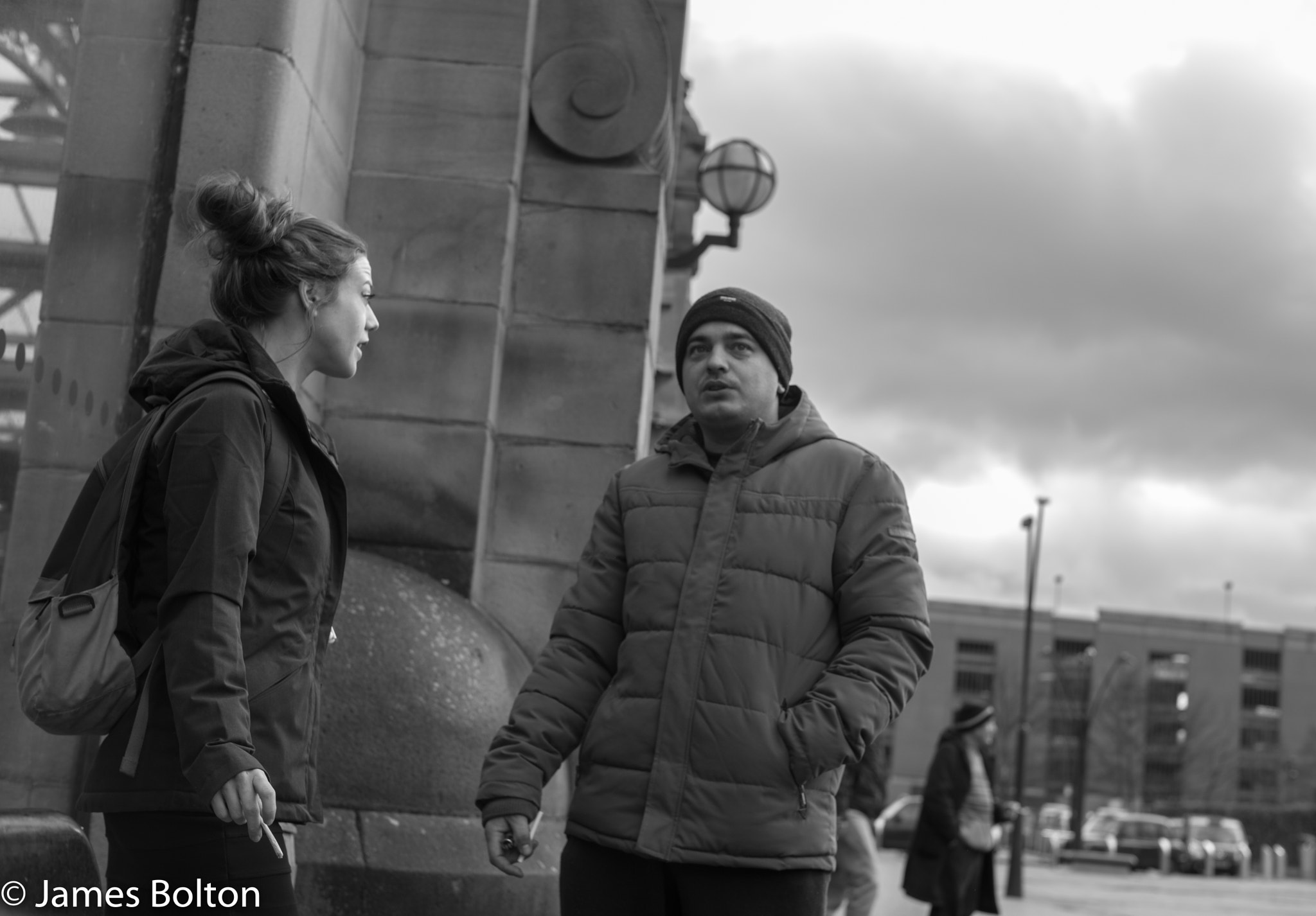 Leica Summilux-M 50mm F1.4 ASPH sample photo. Railway station folk photography