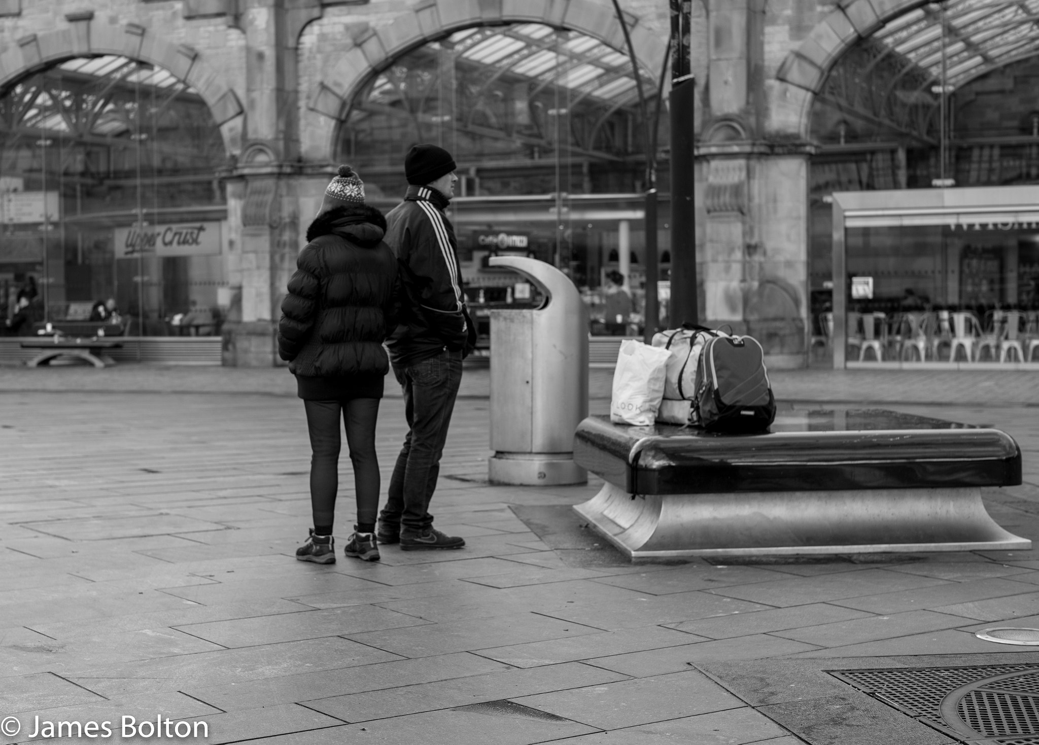 Leica Summilux-M 50mm F1.4 ASPH sample photo. Railway station folk photography