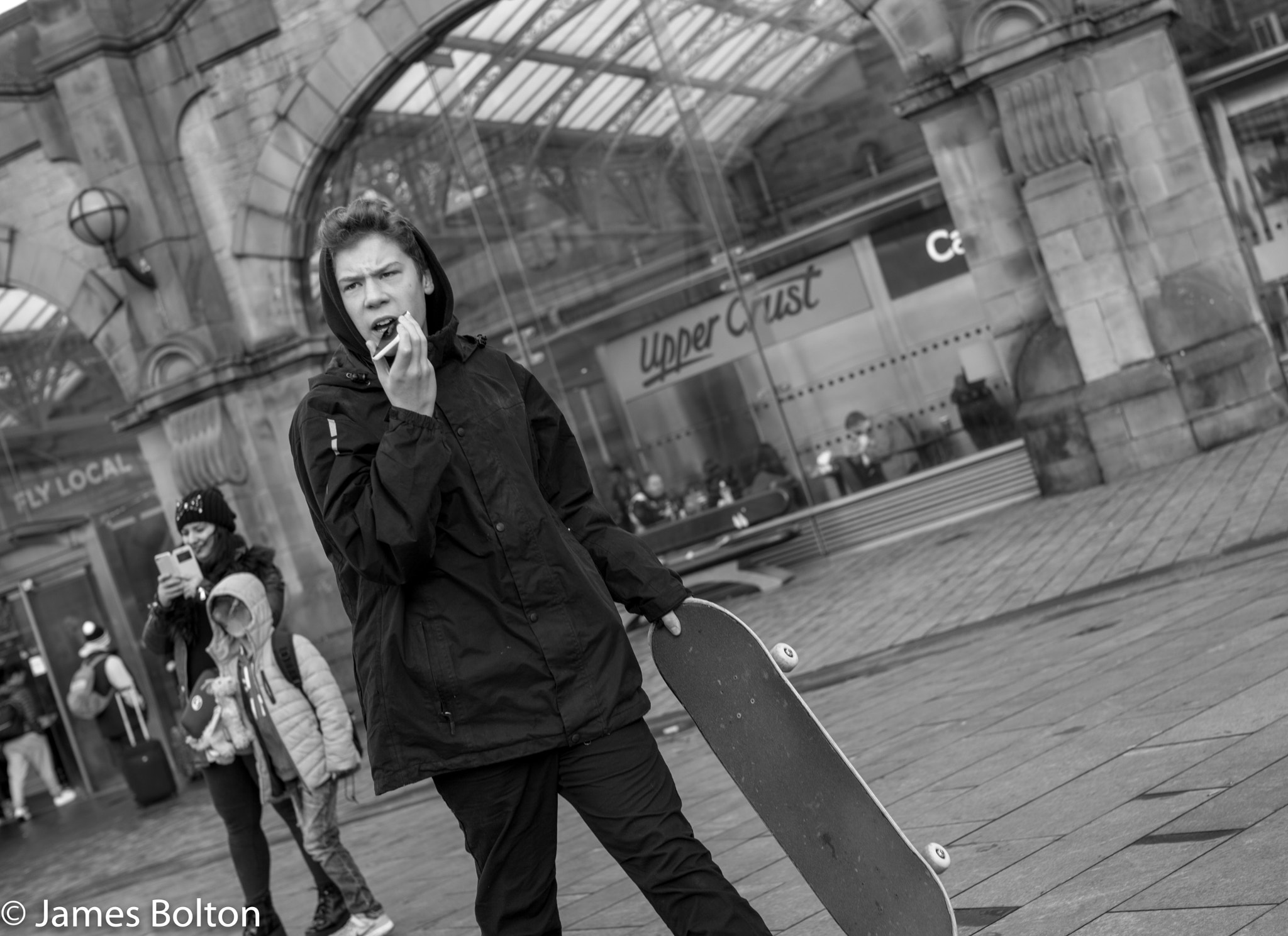 Leica Summilux-M 50mm F1.4 ASPH sample photo. Railway station folk photography
