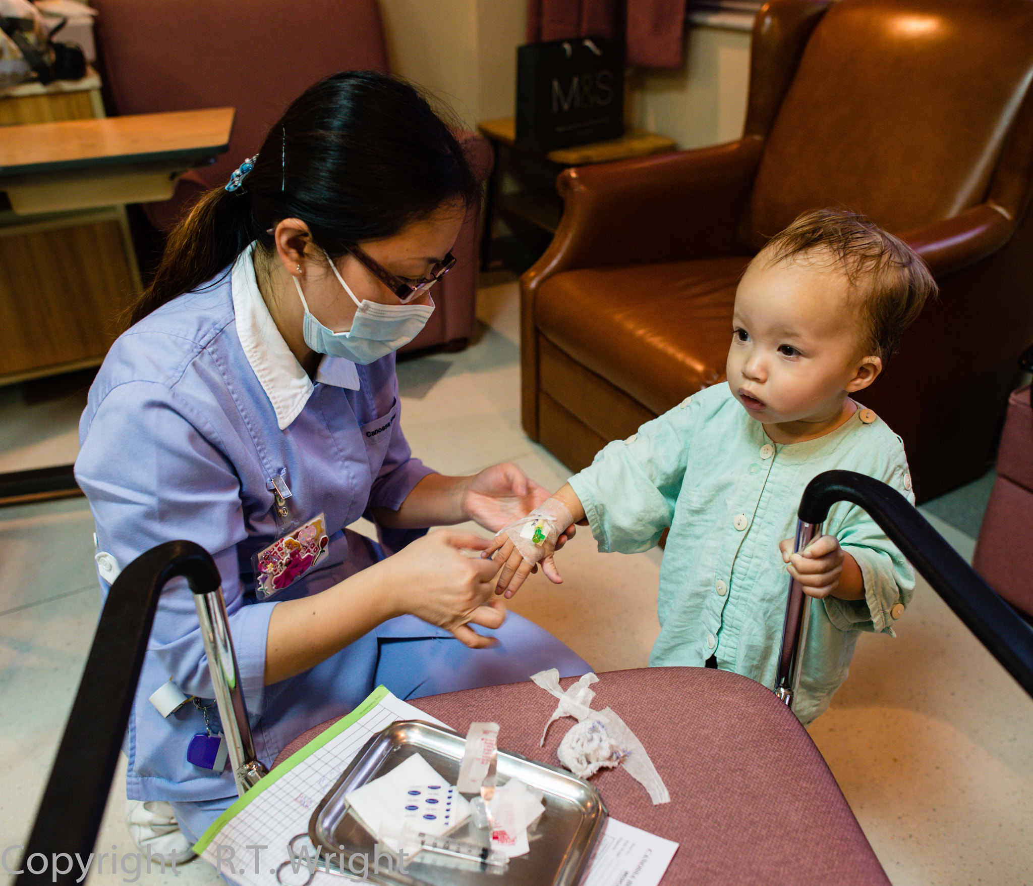 Nikon D800 + Nikon AF-S Nikkor 24mm F1.4G ED sample photo. Hospital visit photography