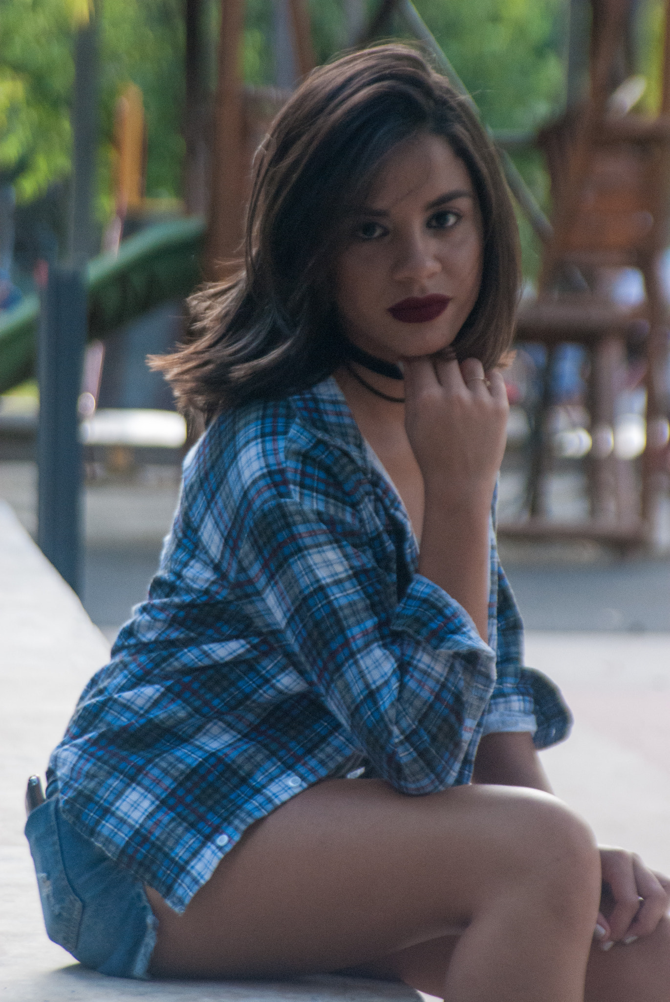 Nikon D200 sample photo. Model joyce photography