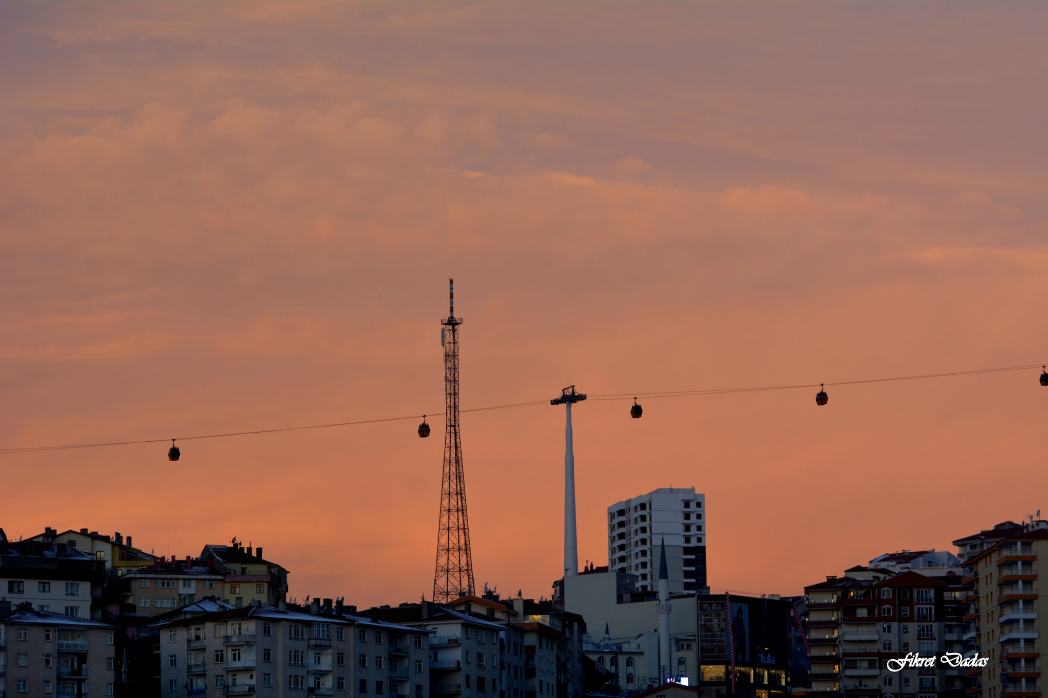 Nikon D7100 + AF Nikkor 70-210mm f/4-5.6 sample photo. Gündoğumu ankara photography