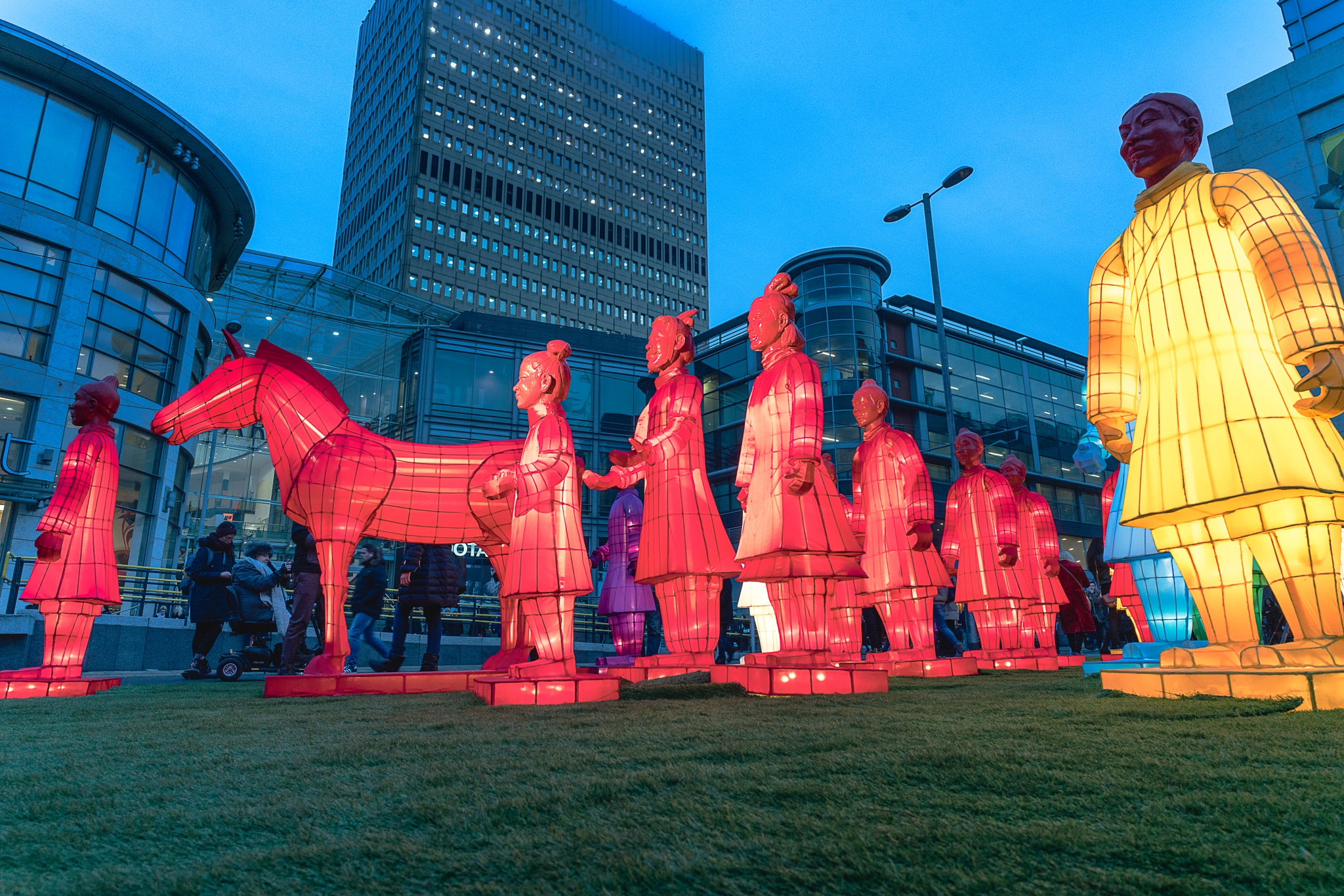 Sony a7R II + Canon EF 40mm F2.8 STM sample photo. The lanterns of the terracotta warriors - cny photography