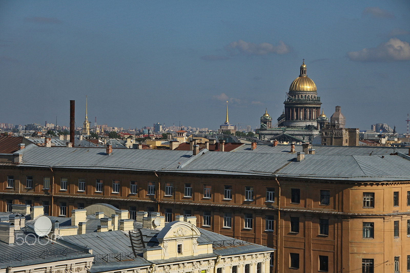 Sigma 18-125mm F3.8-5.6 DC OS HSM sample photo. St.petersburg roofs - 3 photography