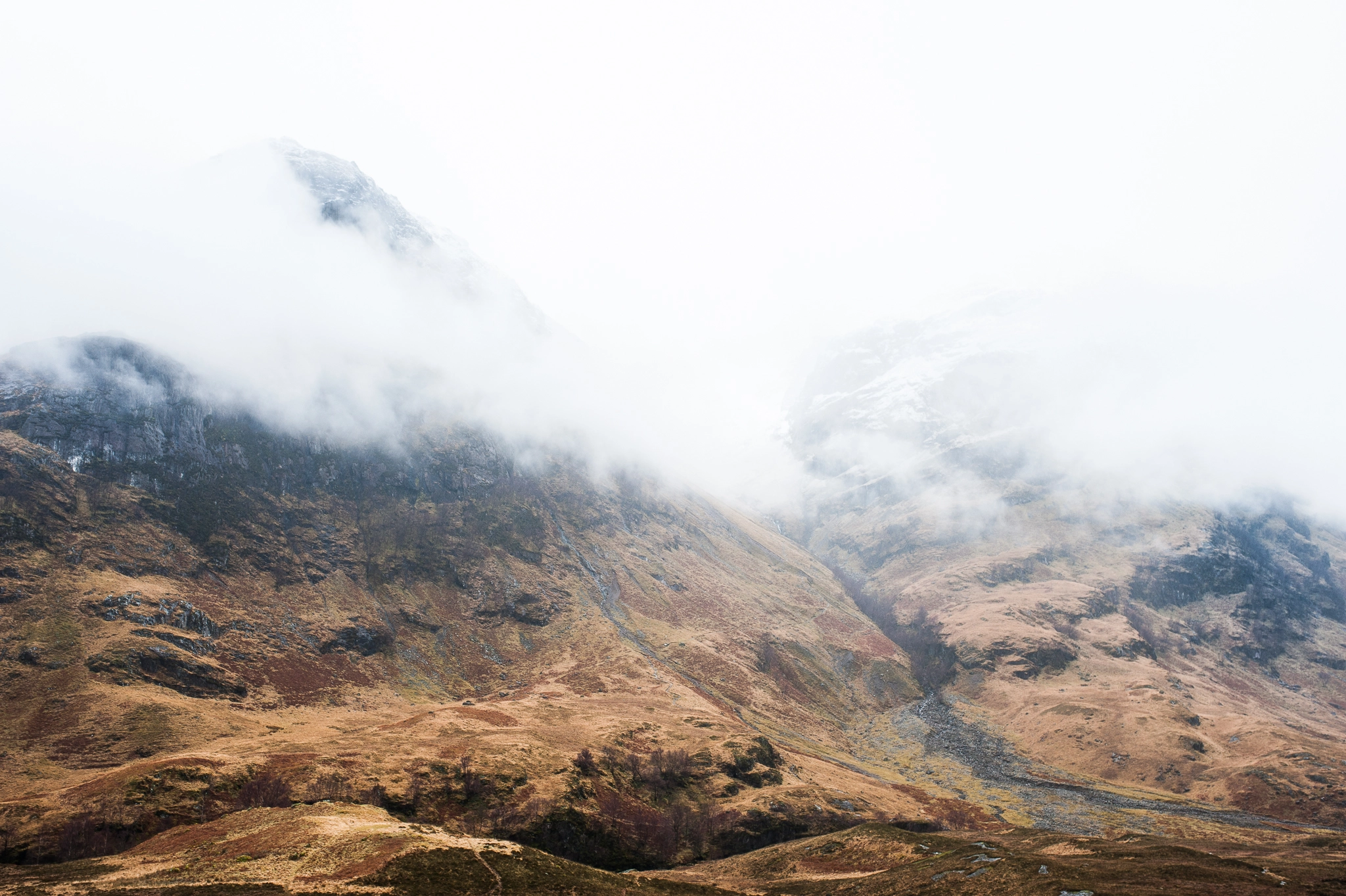 Nikon D3 + Sigma 35mm F1.4 DG HSM Art sample photo. By the roadside, glencoe. photography