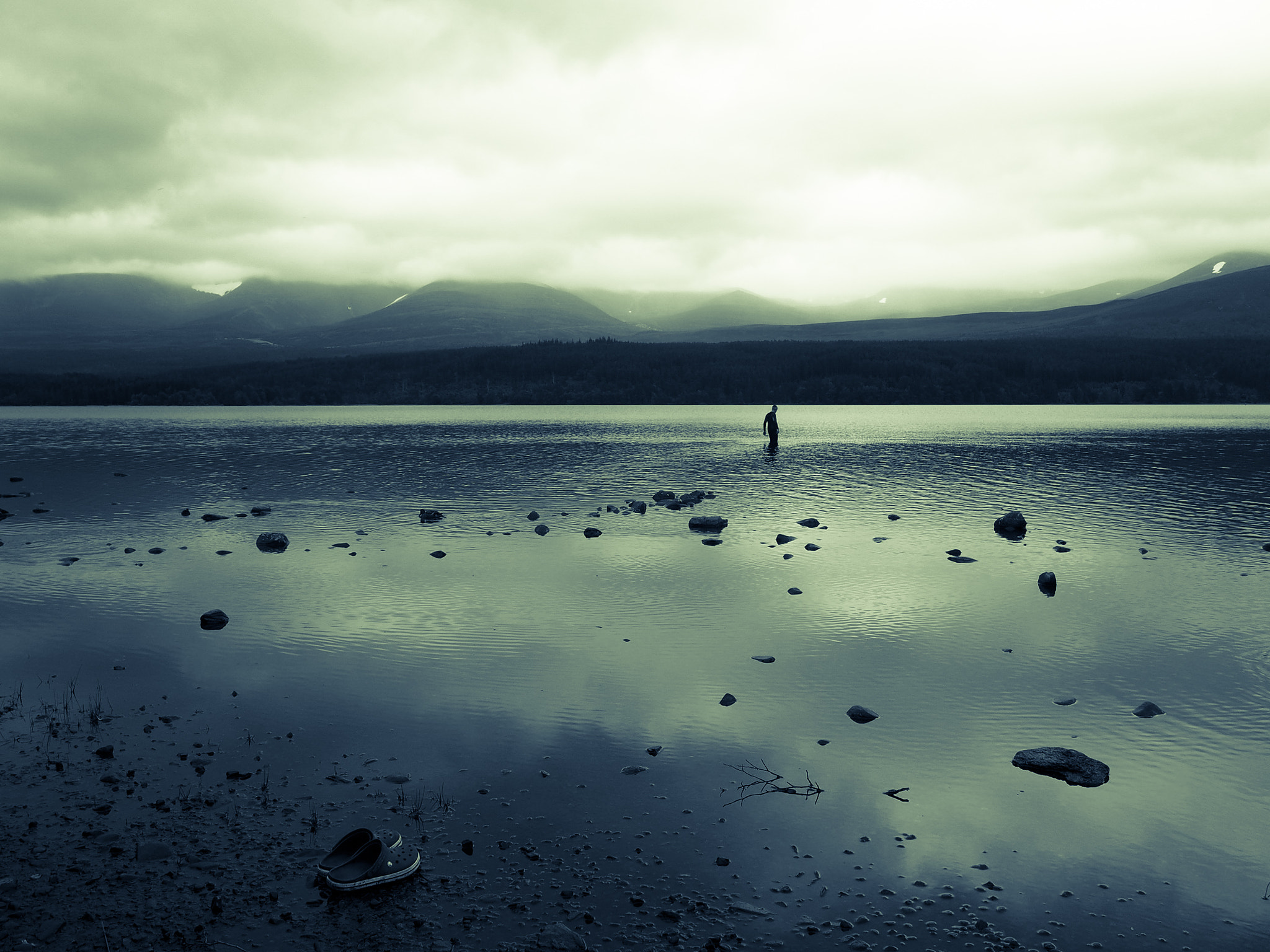 Olympus PEN E-PL5 sample photo. Early morning dip... photography