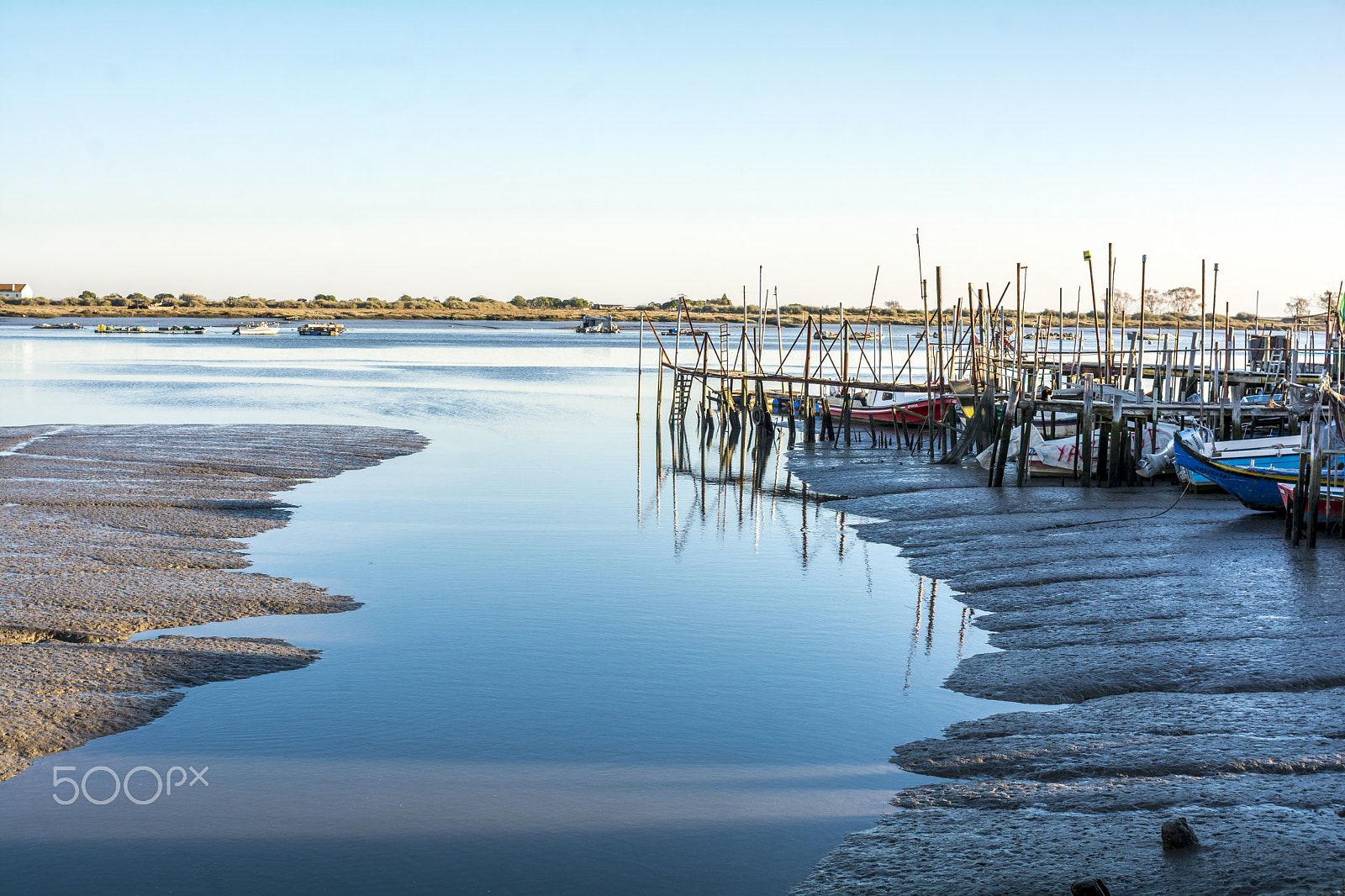 Nikon D7100 + Sigma 30mm F1.4 EX DC HSM sample photo. Low tide time photography