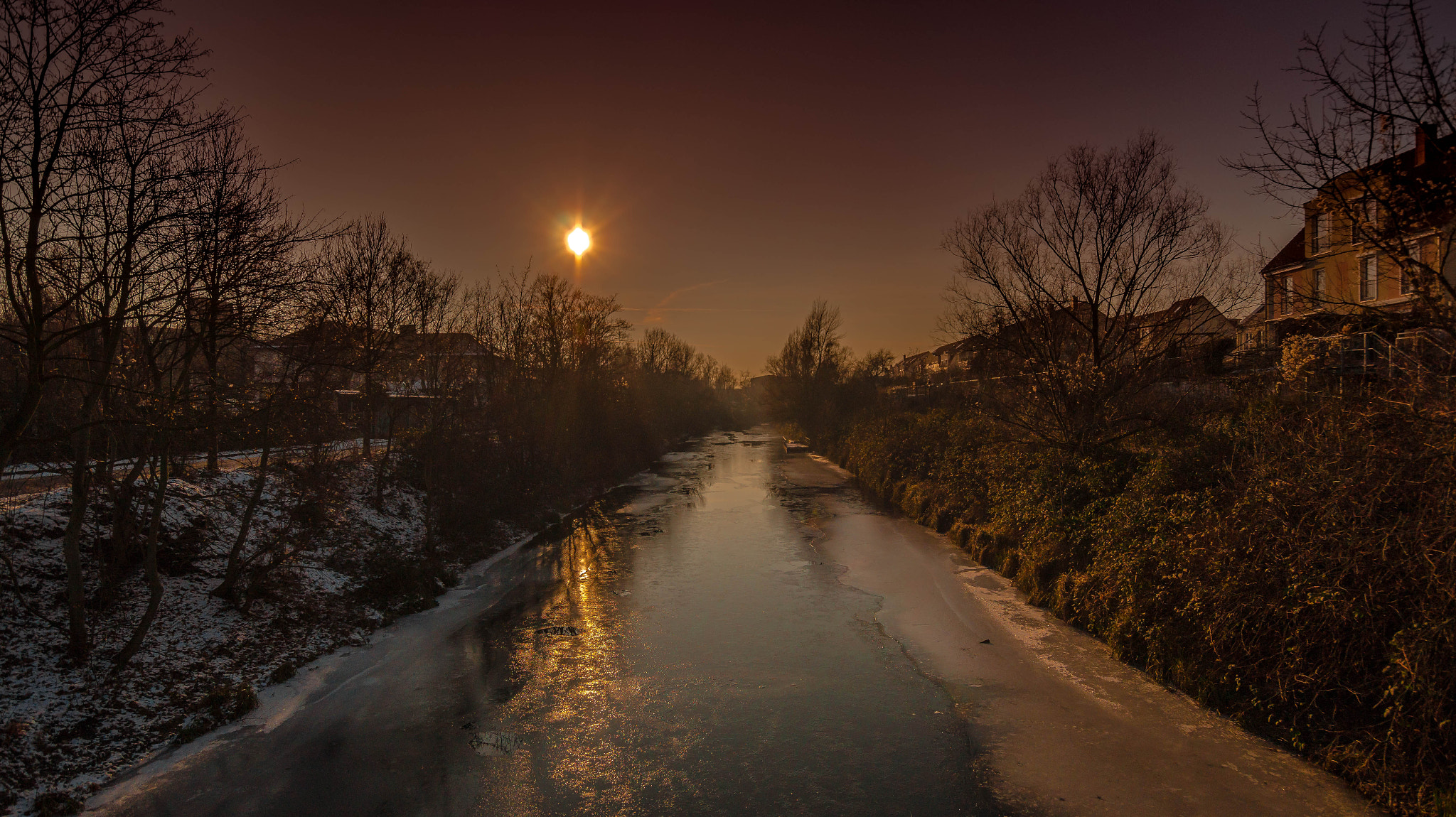 Sony SLT-A58 + Sigma 10-20mm F3.5 EX DC HSM sample photo. Winter nights photography