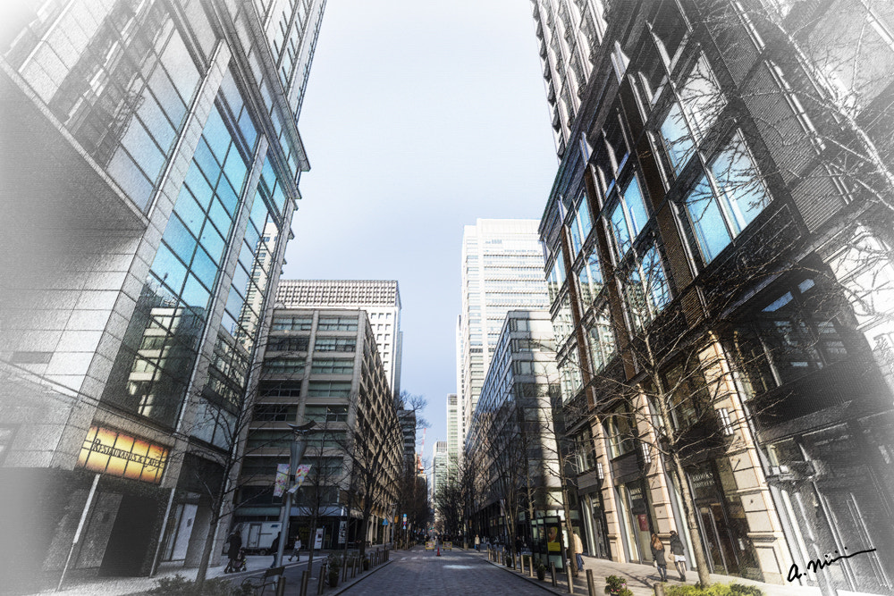 Canon EF-M 11-22mm F4-5.6 IS STM sample photo. Marunouchi photography