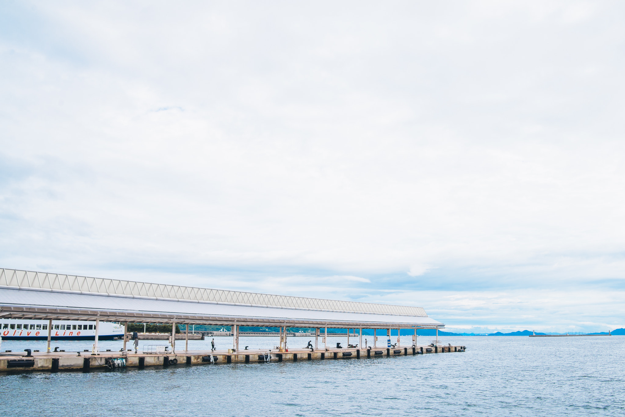 Nikon D600 sample photo. West on takamatsu port photography