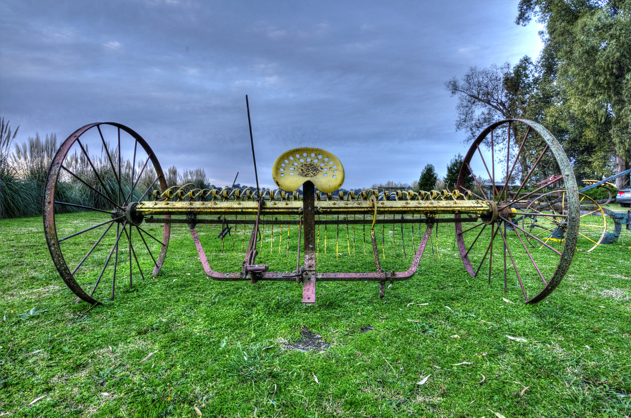 Nikon D7000 + Tokina AT-X 11-20 F2.8 PRO DX (AF 11-20mm f/2.8) sample photo. An old plough in pampa's land photography