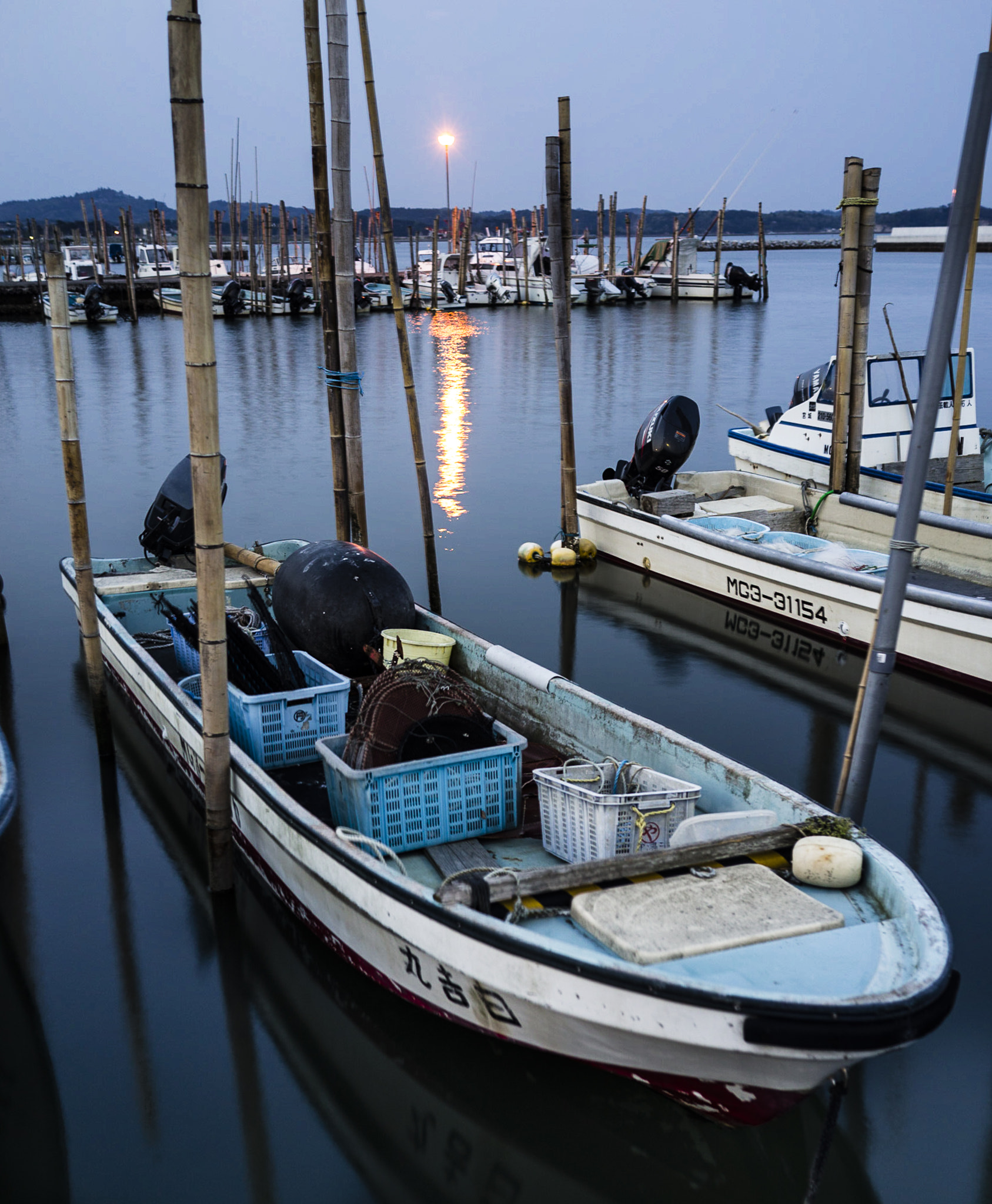 Sony Cyber-shot DSC-RX1 sample photo. Fishing boats at matsushima photography