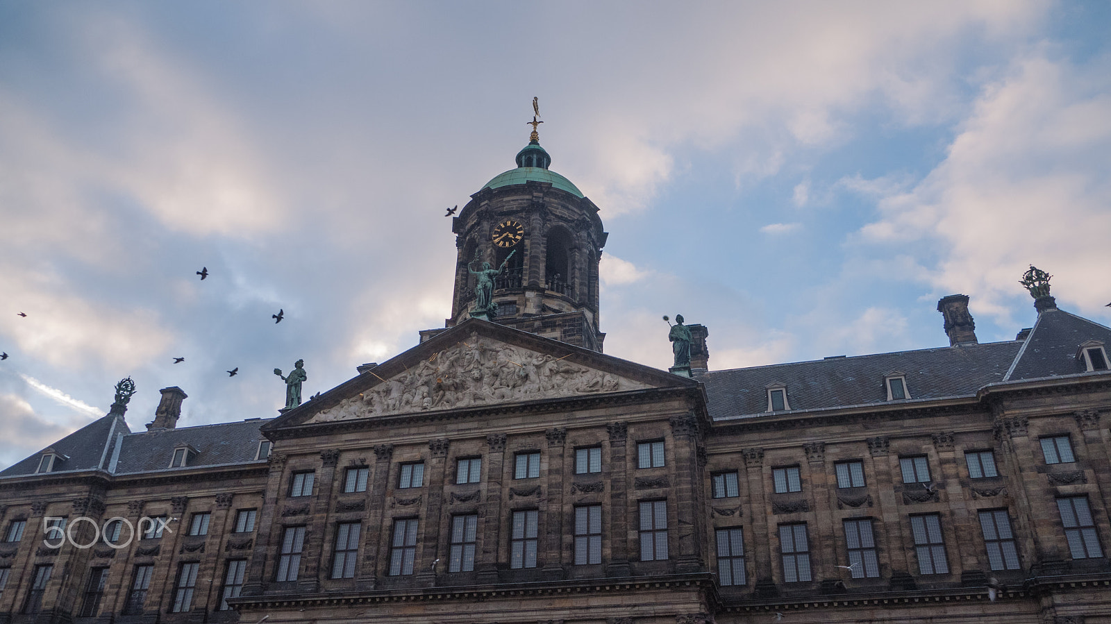Panasonic Lumix DMC-G1 sample photo. Royal palace of amsterdam photography