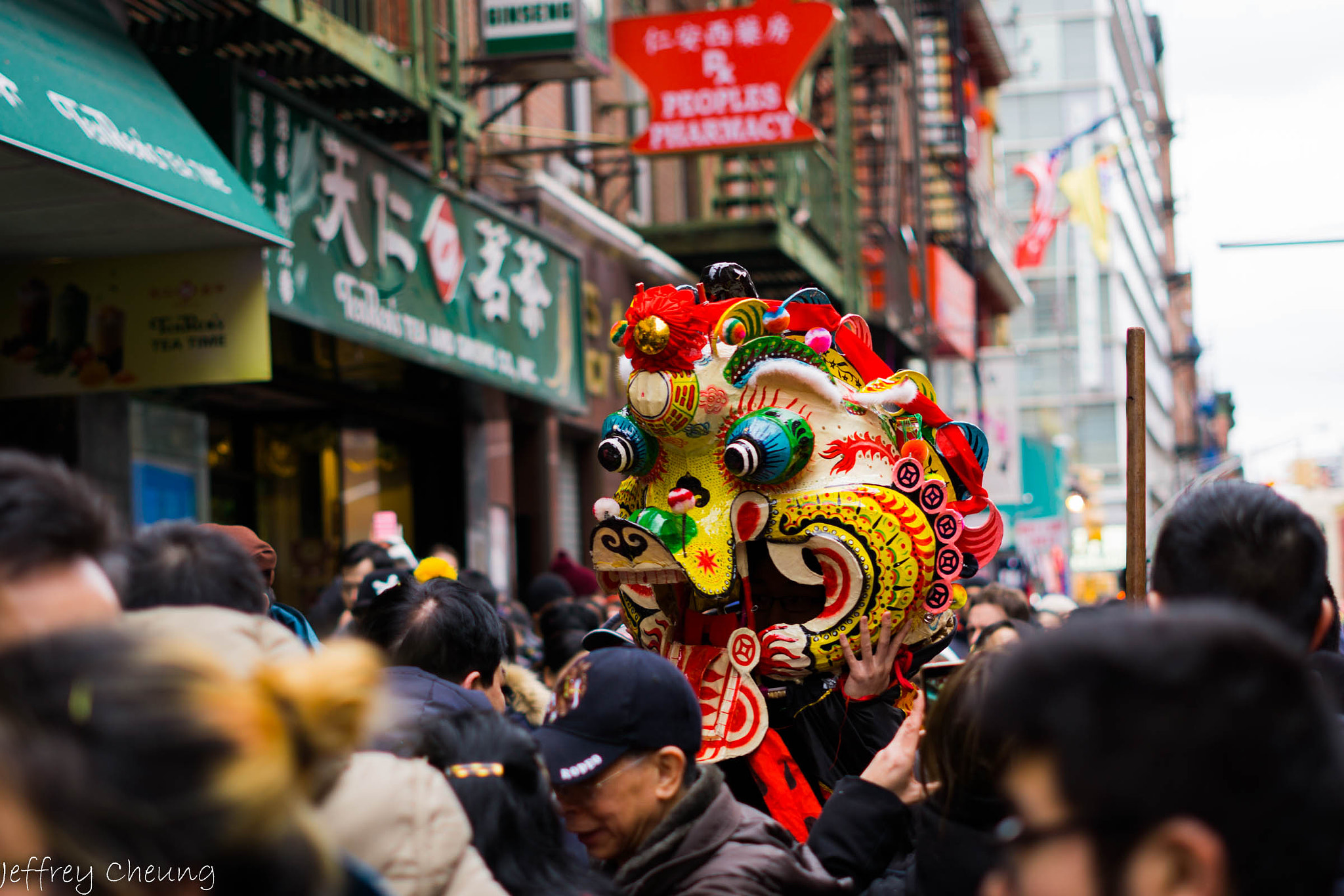 Sony FE 50mm F1.8 sample photo. New york - chinese new year photography